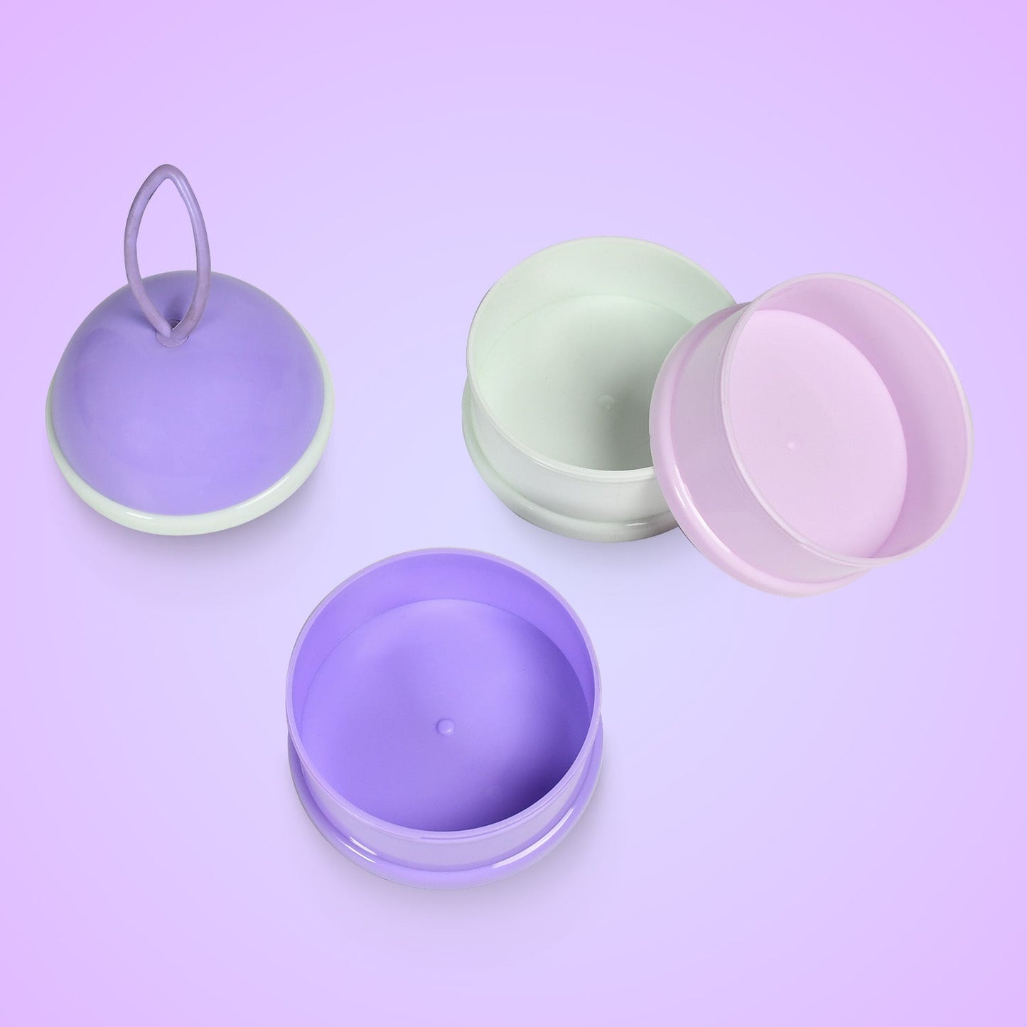 Baby Food Storage Box – 3-Layer Portable | Mini Bubbles