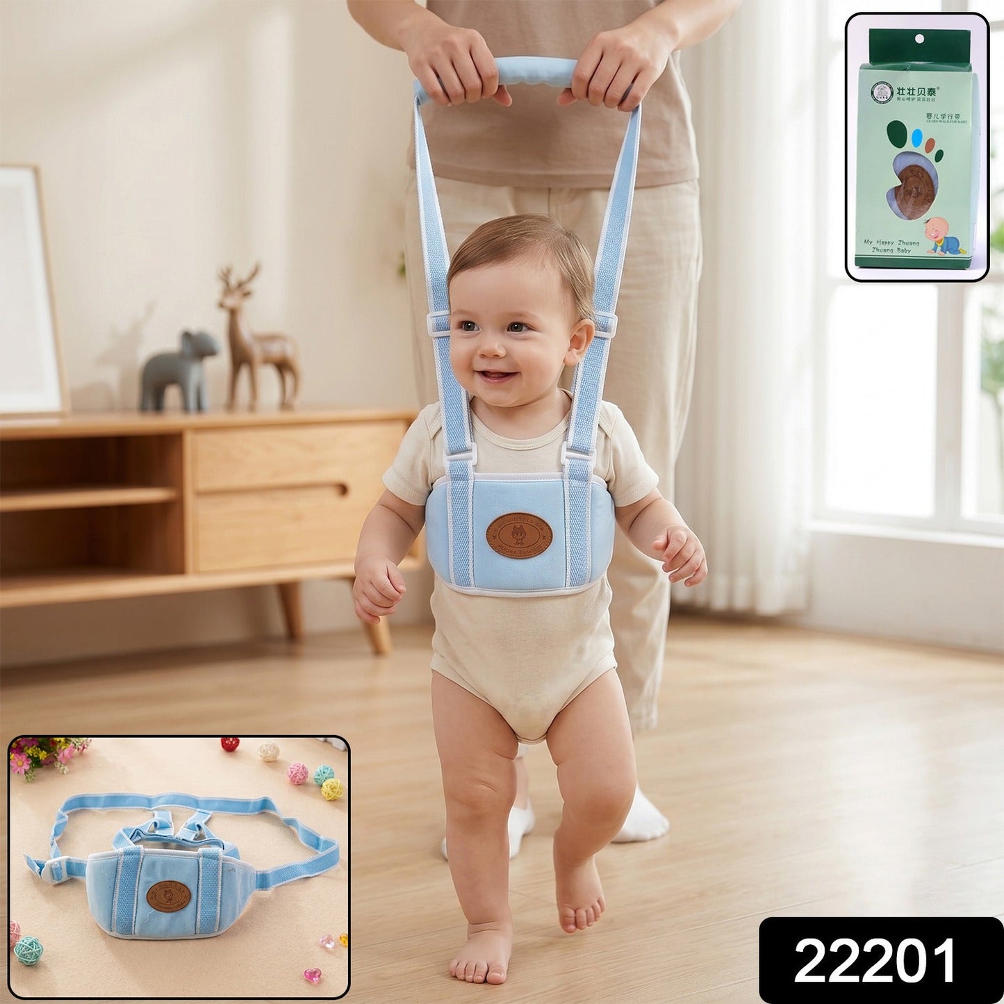 Baby Walking Assist Belt – Supportive Toddler Harness for Early Walks