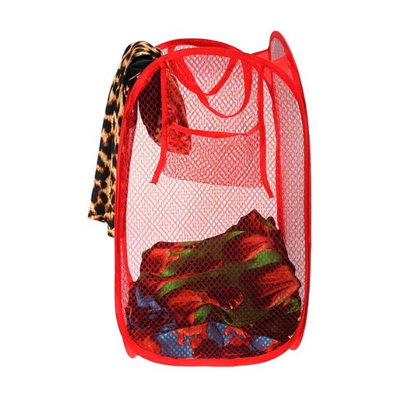 Foldable Laundry Hamper – Ventilated Mesh Storage | Organivo