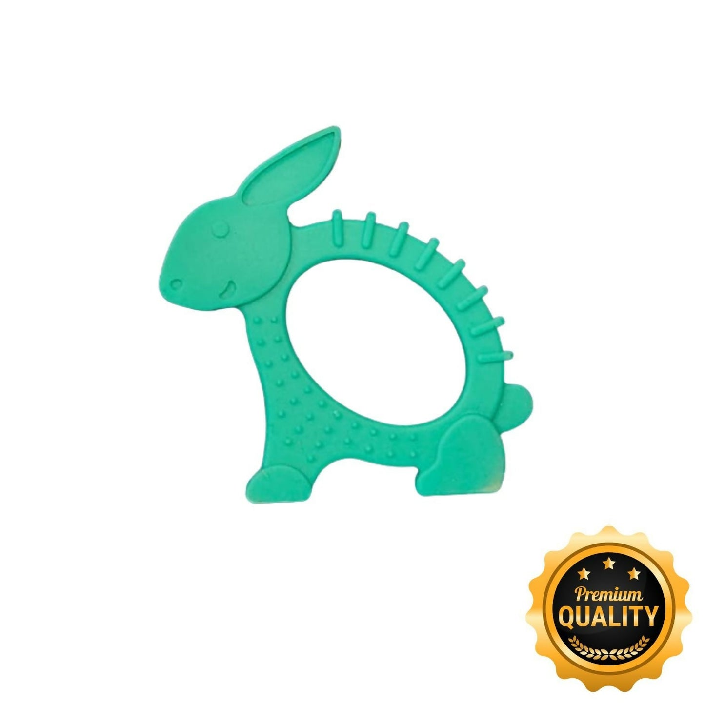 Baby Teether – Soft Rabbit Shape Silicone for Gum Relief