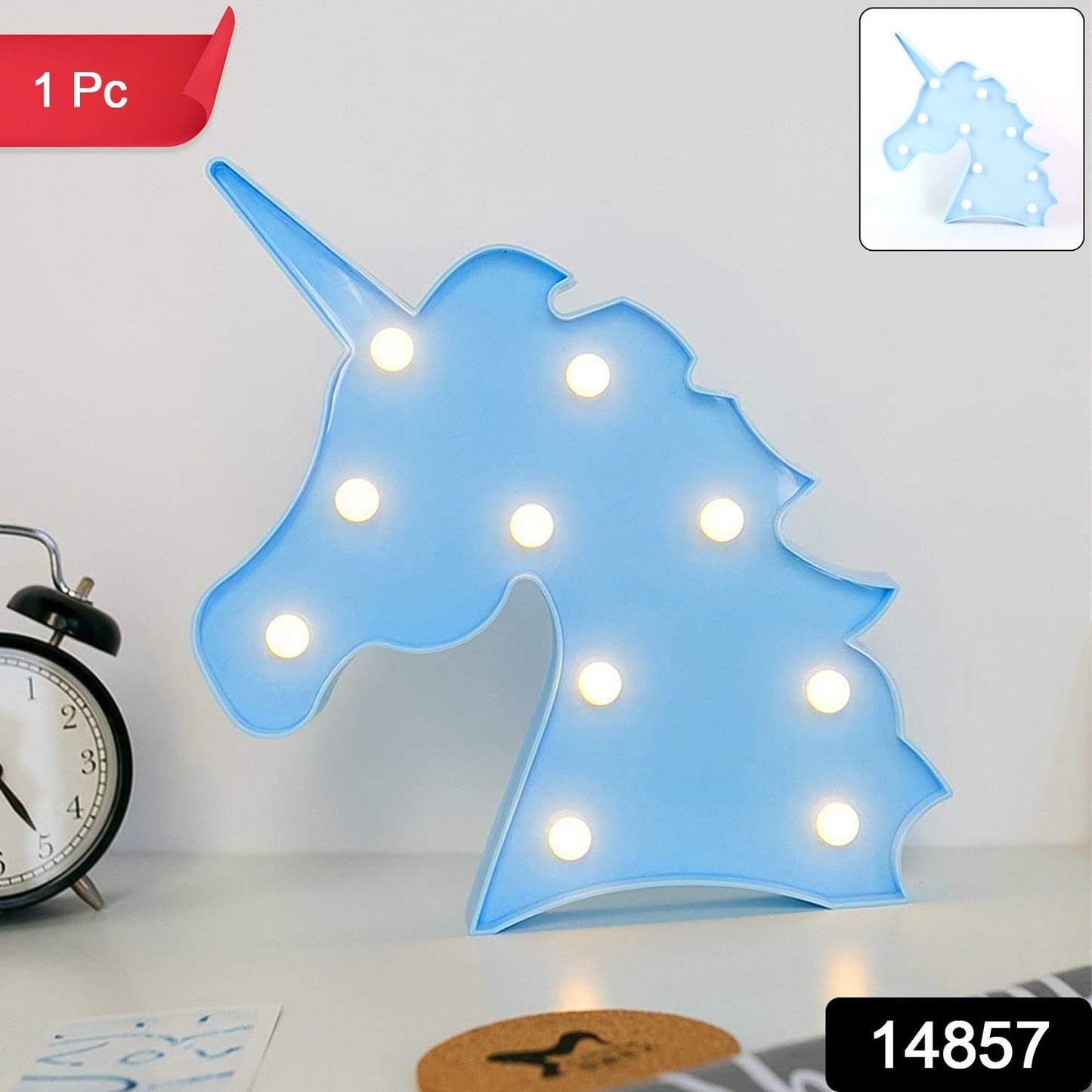 Unicorn LED Decorative Night Light – Soft Glow for Kids' Rooms