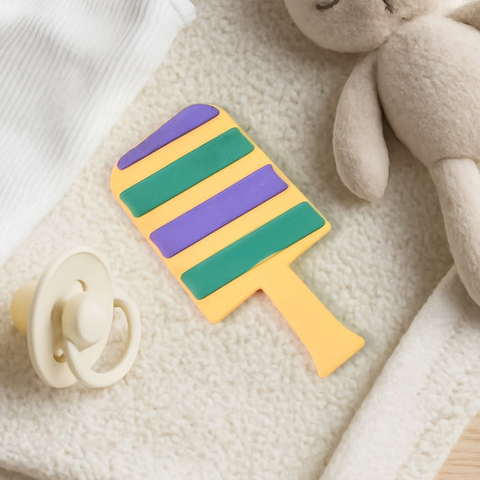 Silicone Baby Teether – Soft, BPA-Free Candy Shape | Babyova