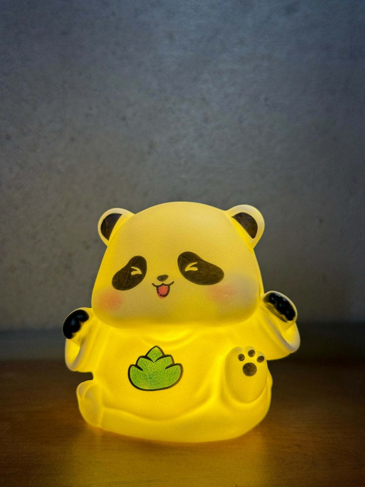 Cute Panda Showpiece Night Light for Kids Room Table & Home Decor