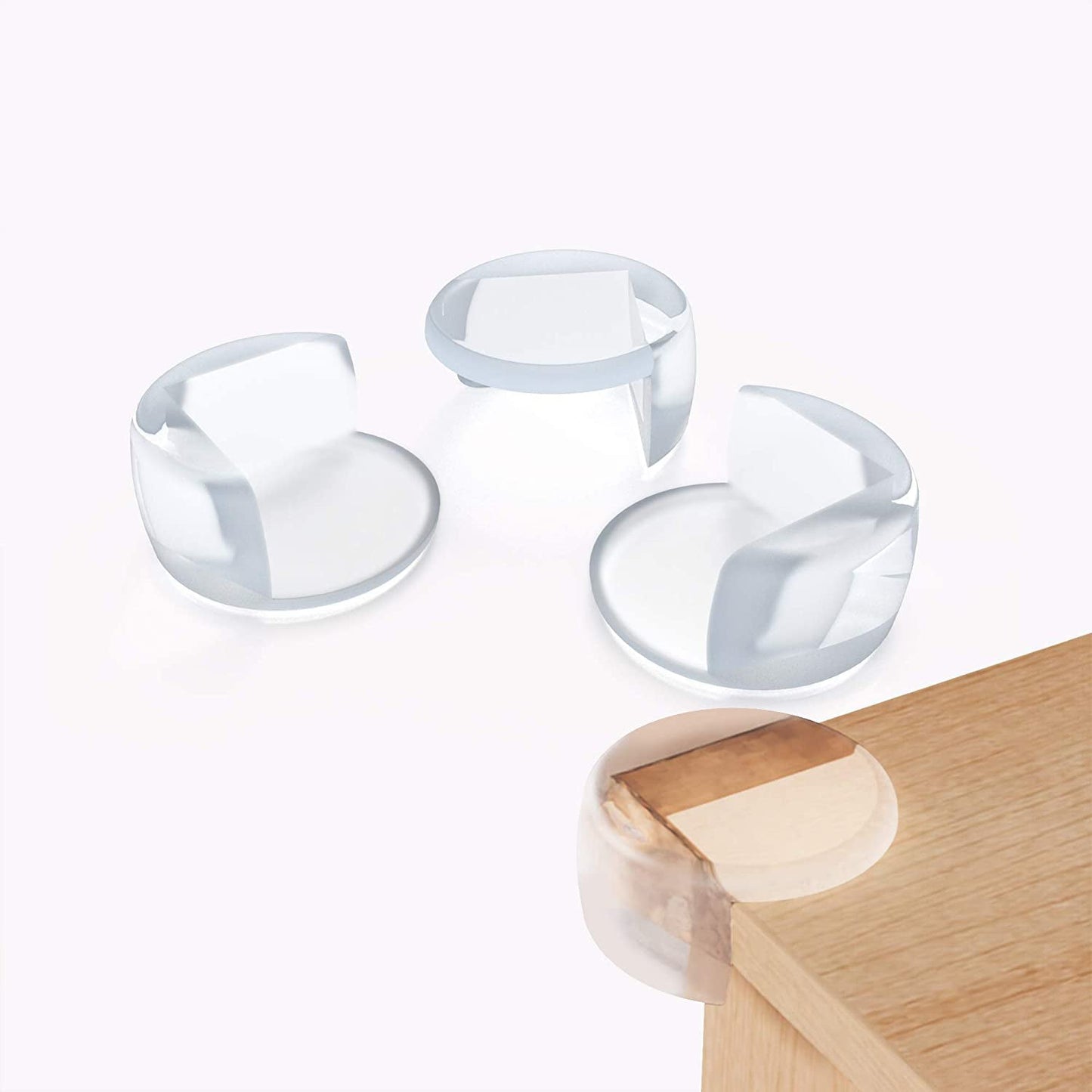 Clear Corner Guards – Strong Adhesive, 4-Pack | Velva Baby