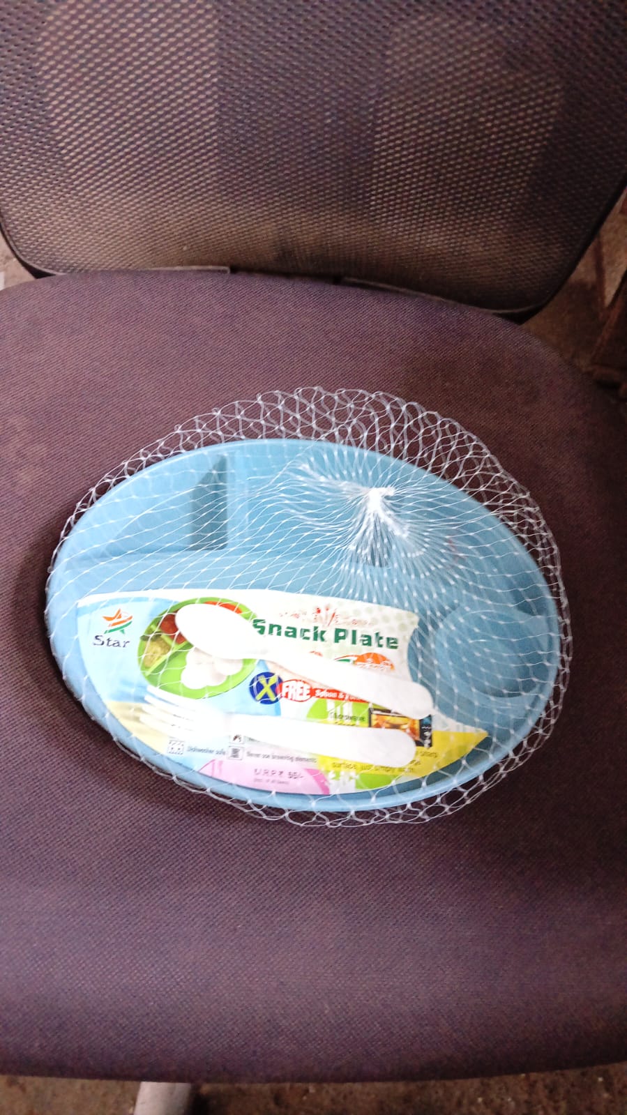 Biodegradable Kids Plate – 5-Compartment, BPA-Free | Jiaqi