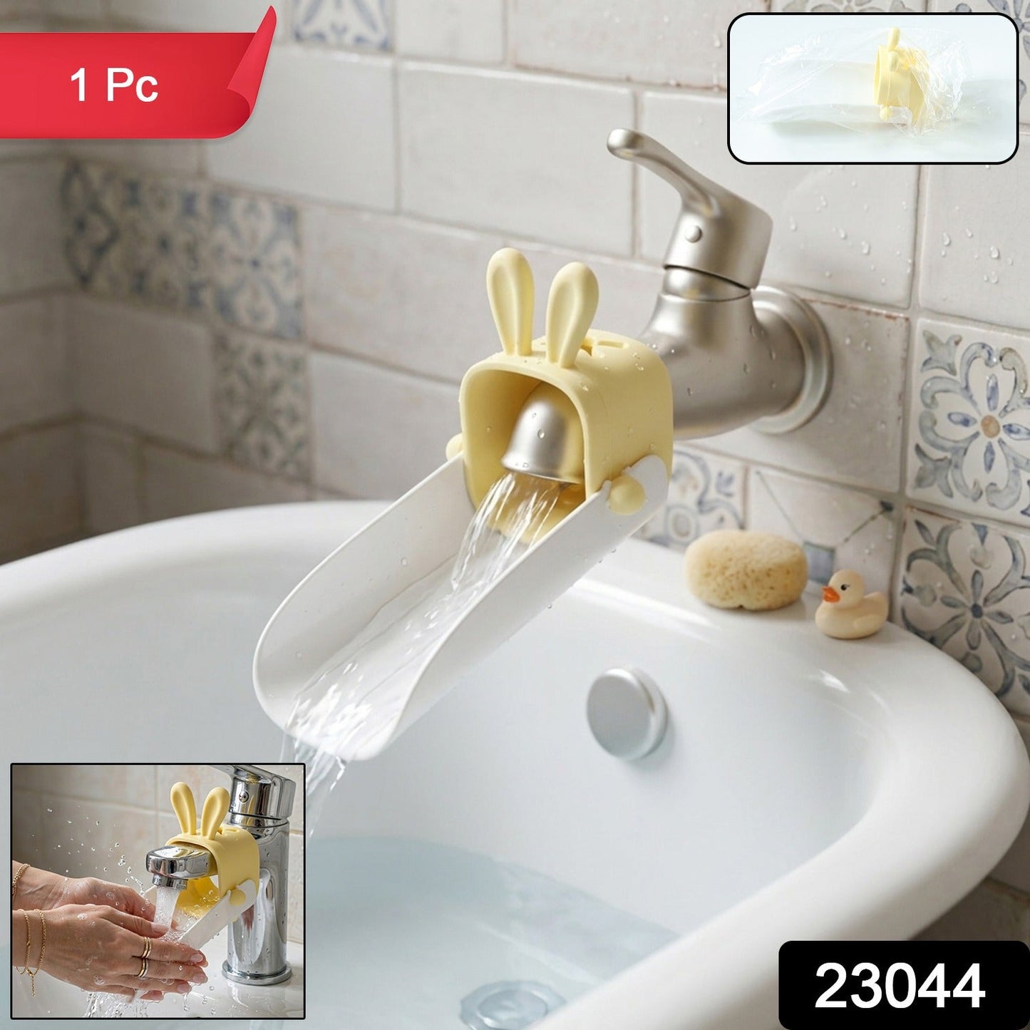 Kids Faucet Extender – Easy Hand Wash & Splash-Free Design for Children