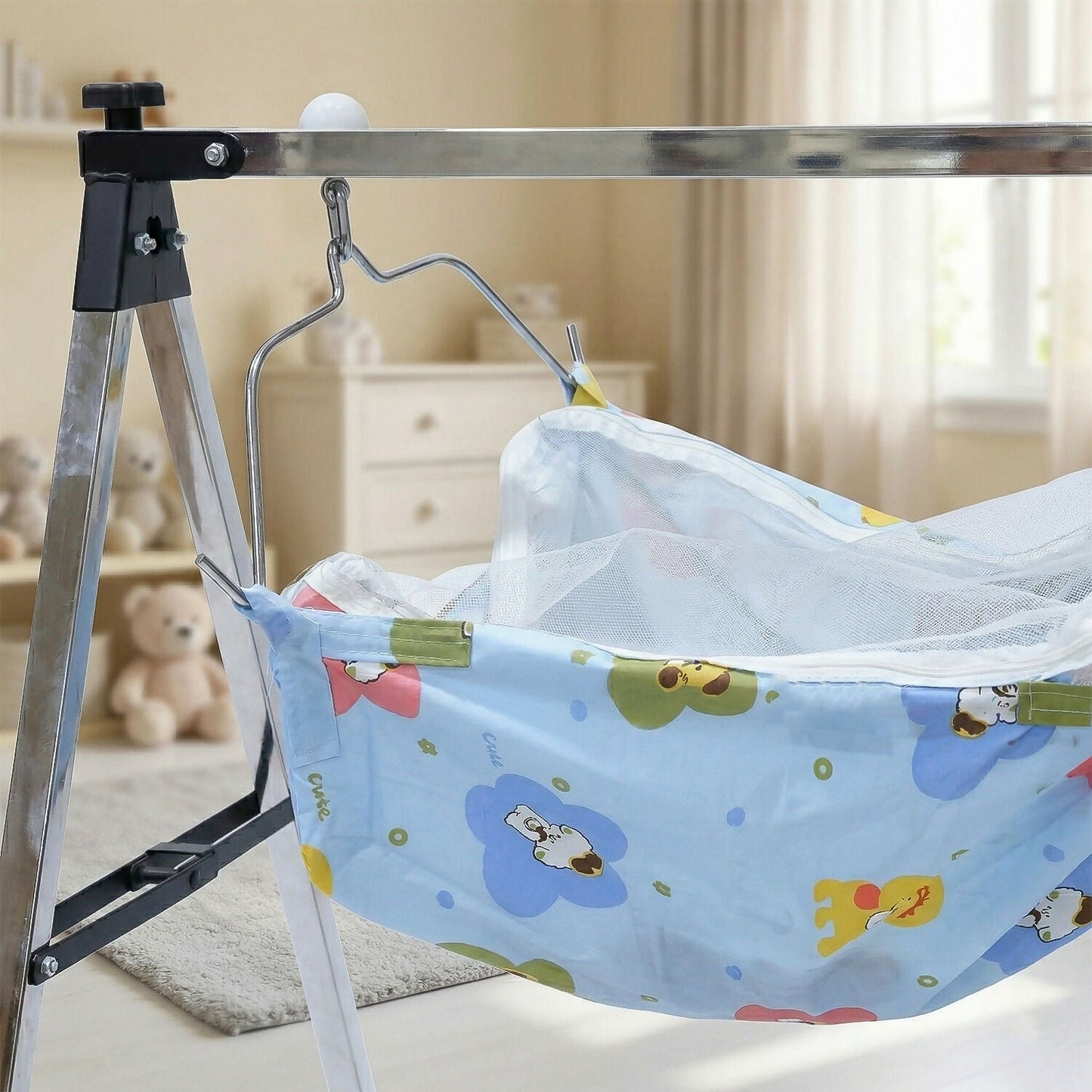 Baby Hammock Cradle – Soft, Portable & Safe for Newborns