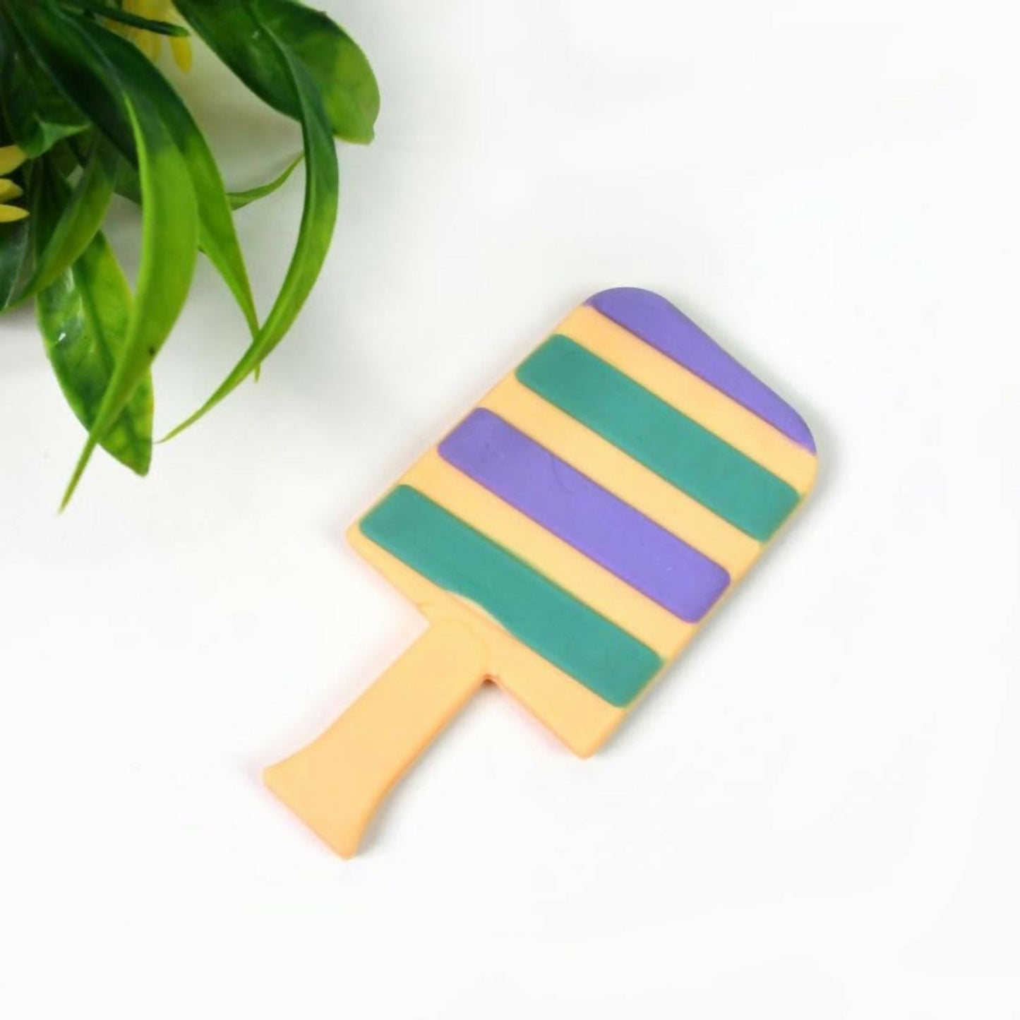 Silicone Baby Teether – Gentle Candy Shape for Gum Relief