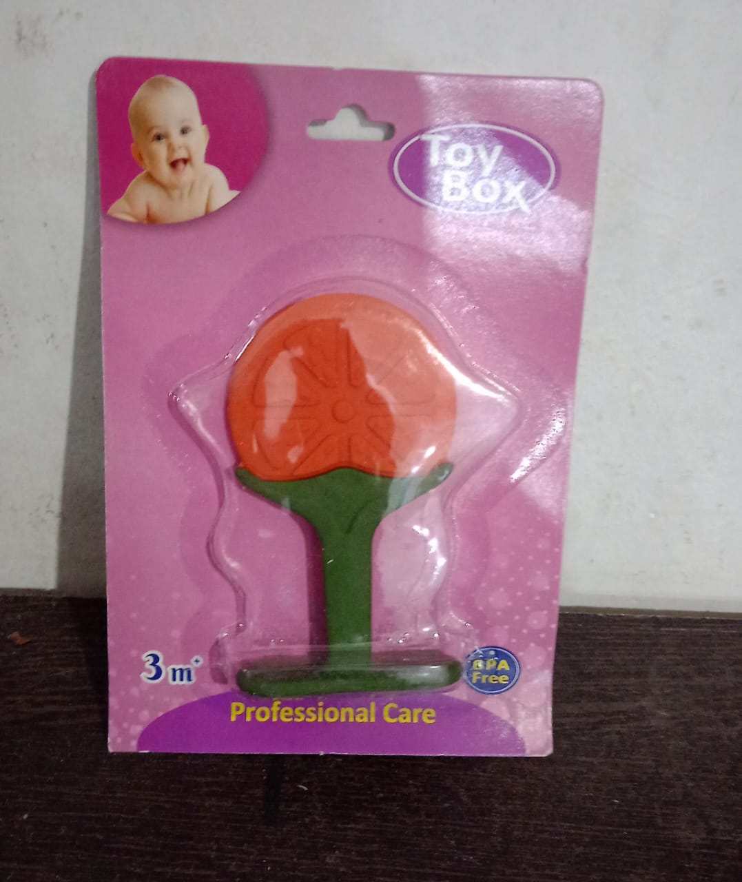 Baby Silicone Teether – Soft BPA-Free Fruit Toy for Gums | Babyova