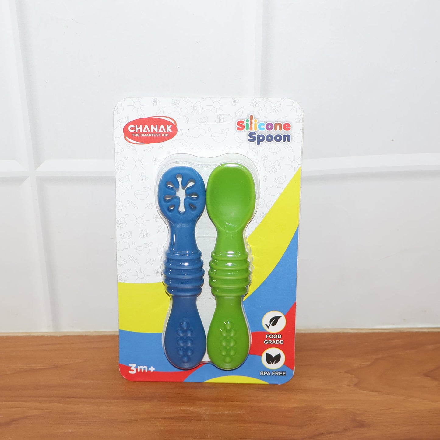 Baby Training Spoons – Soft, BPA-Free Silicone Set of 2