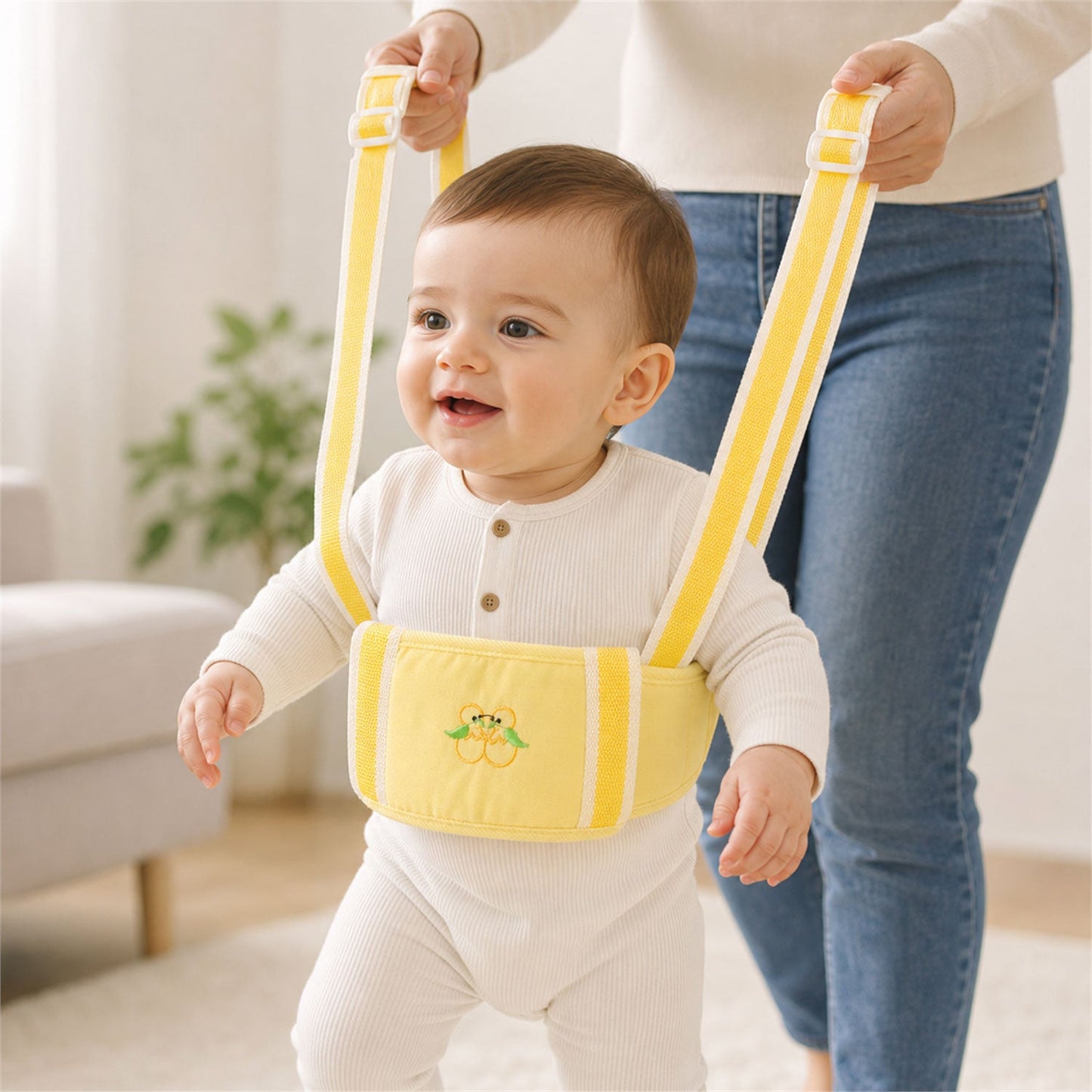 Baby Walking Assistance Belt – Soft, Adjustable & Supportive for Toddler First Steps