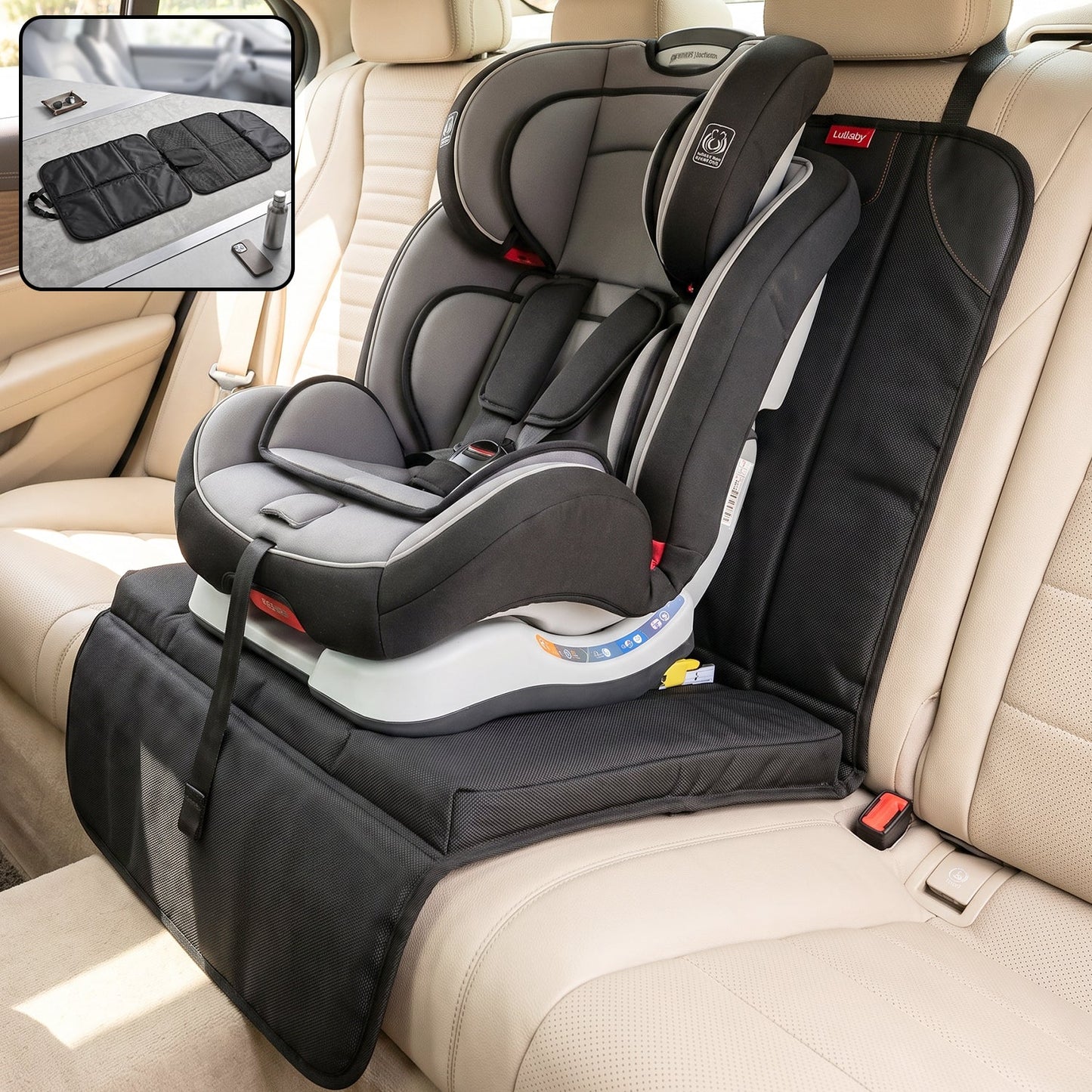 Car Seat Protector 104 x 48 Cm Baby Child Waterproof Back Seat Cover (1 Pc)