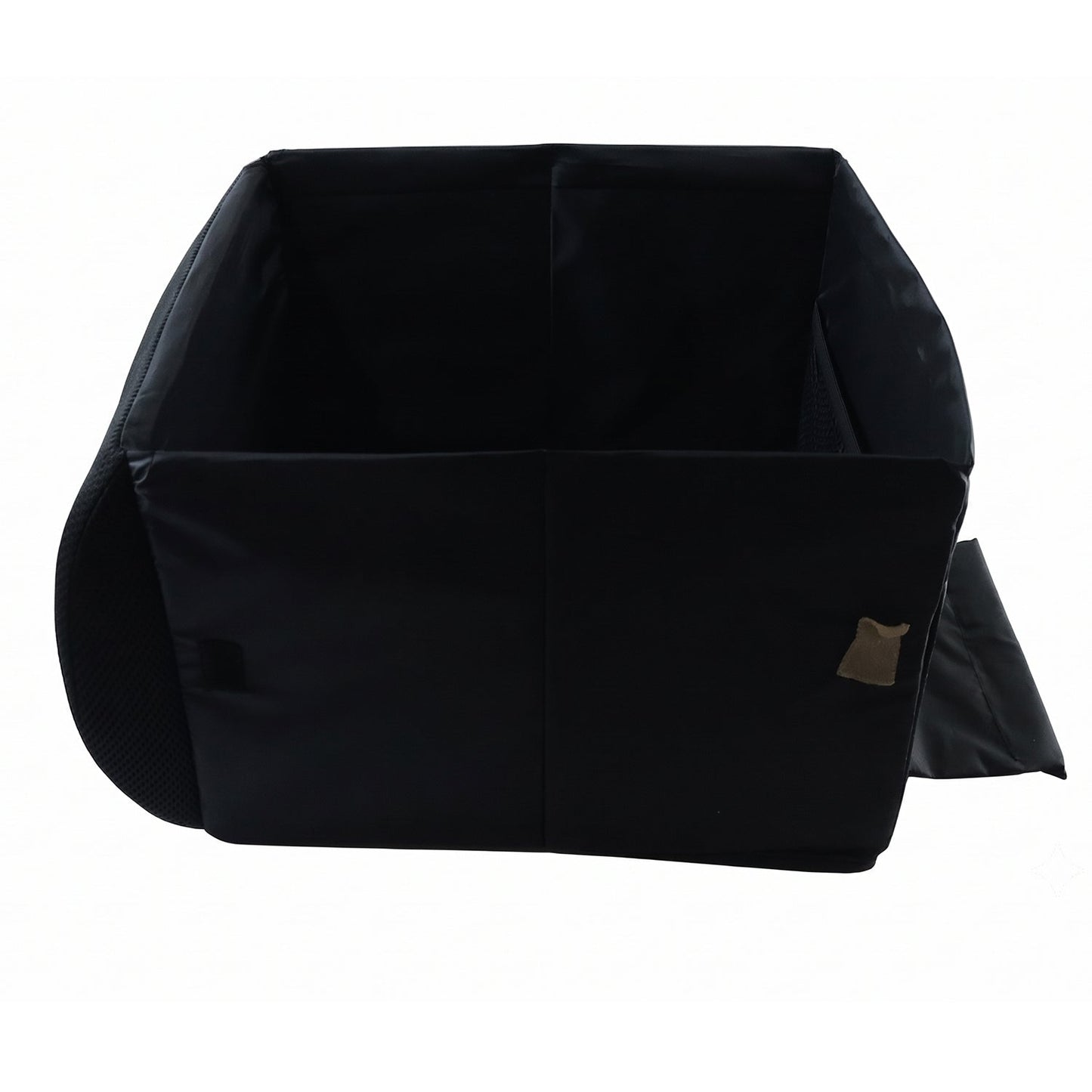 Foldable Car Organizer Box, Front Seat Storage with Fold-Out Armrest Cushion (1 Pc)