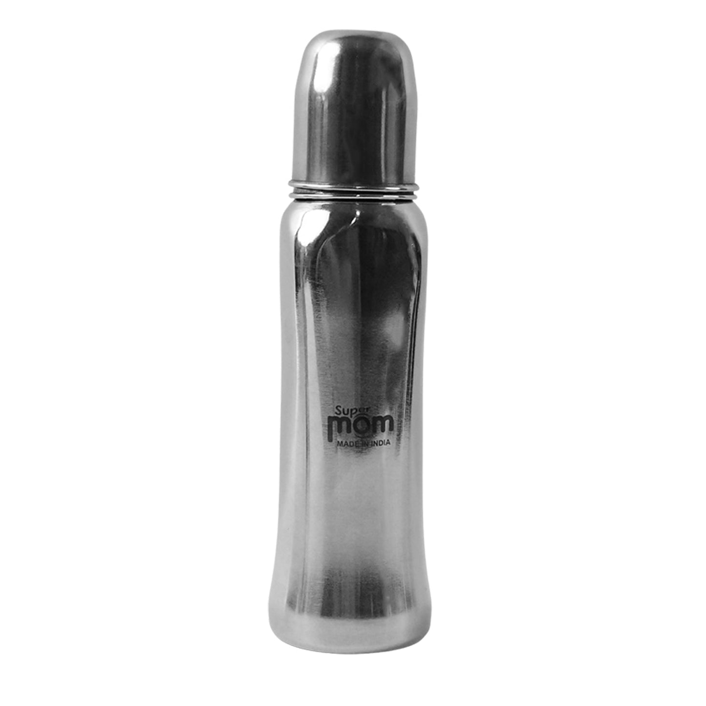 Anti-Colic Stainless Steel Feeding Bottle – 250ml Safe Comfort