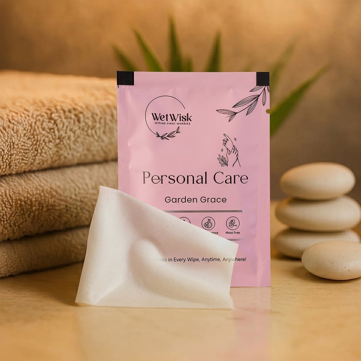 Personal Care Wet Wipes – Gentle Face & Body Cleansing