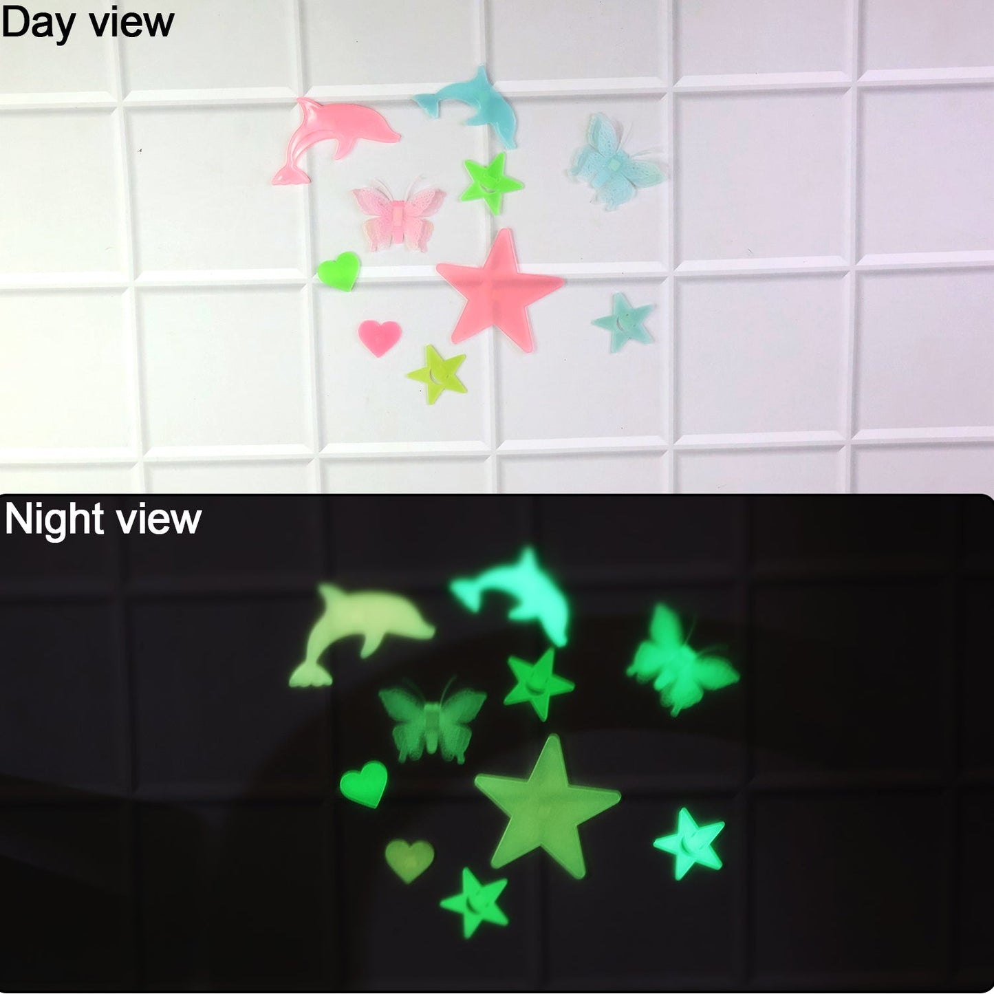 Glow in the Dark Wall Stickers – Star & Moon for Kids' Rooms | Gamevana