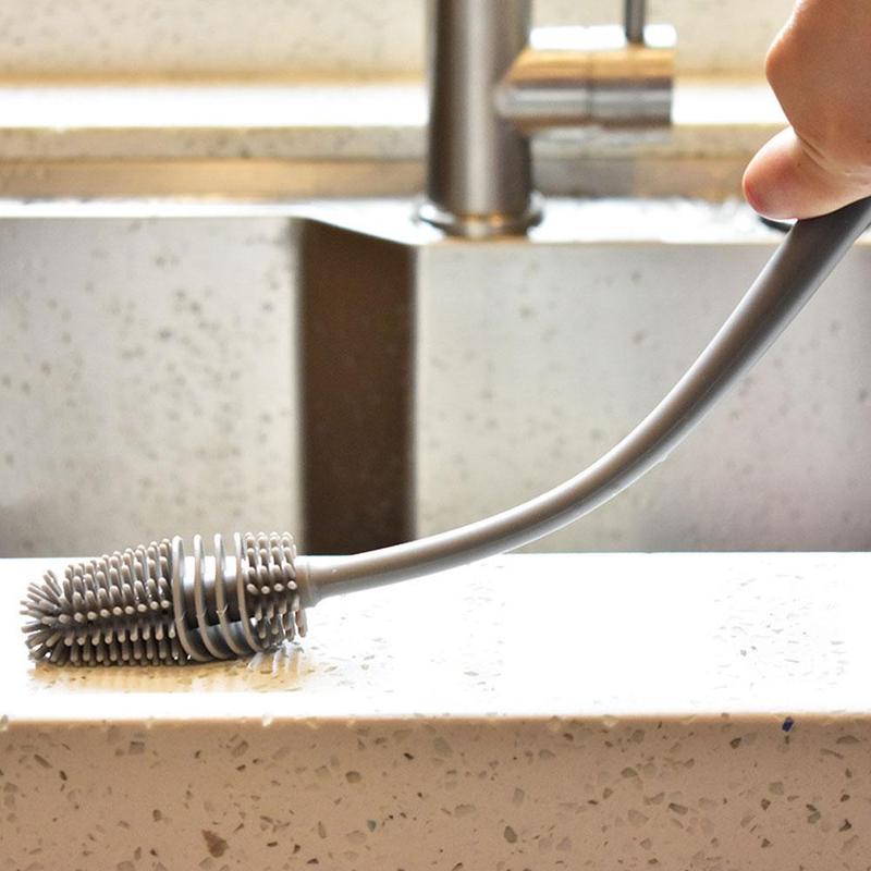 Bottle Cleaning Brush – Deep Clean for Bottles & Jars | Velvet Wipe