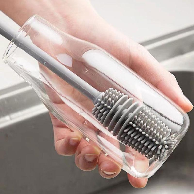 Bottle Cleaning Brush – Deep Clean for Bottles & Jars | Velvet Wipe