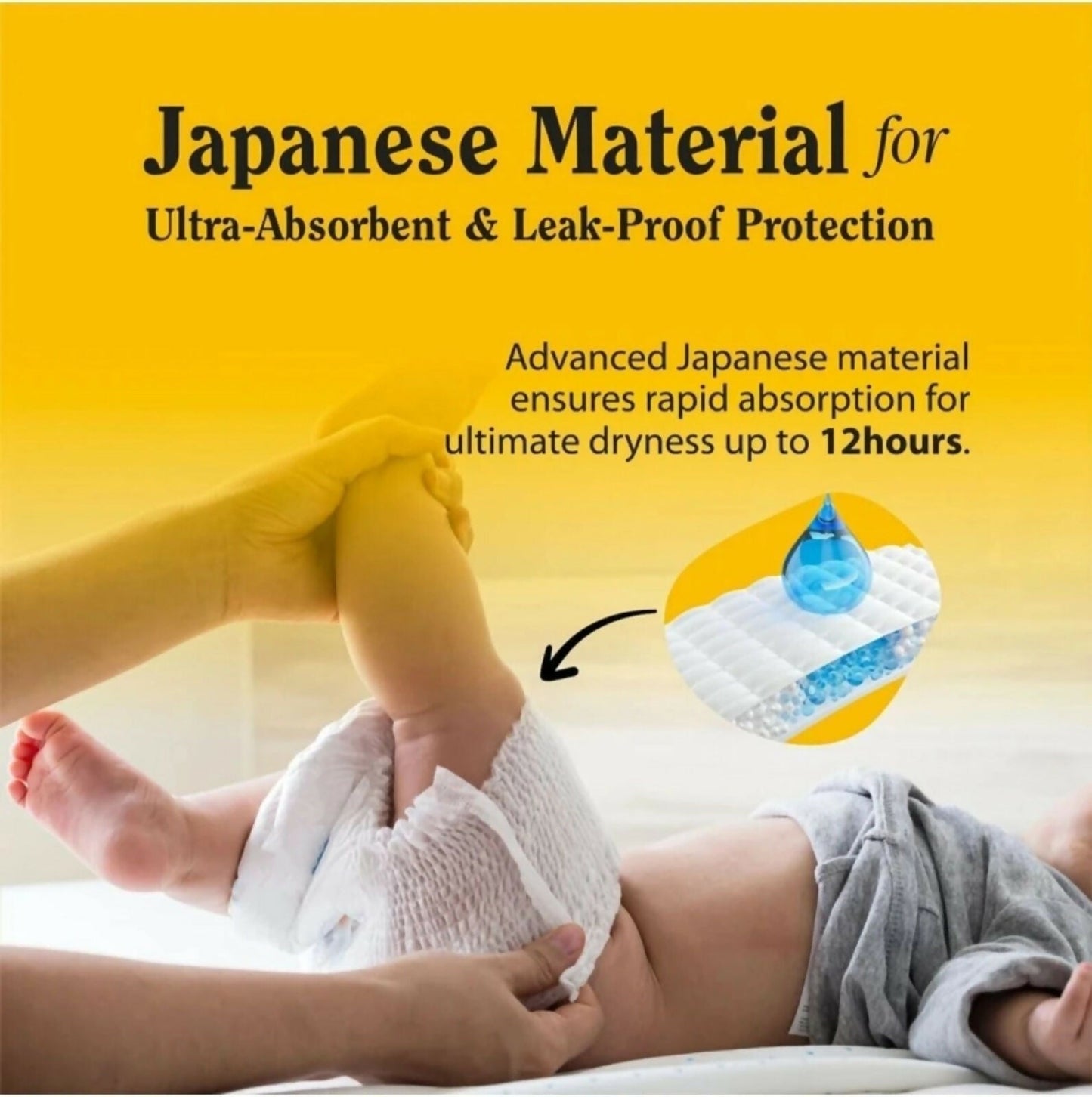 Baby Diaper Pants – Soft & Leakproof for All-Day Comfort