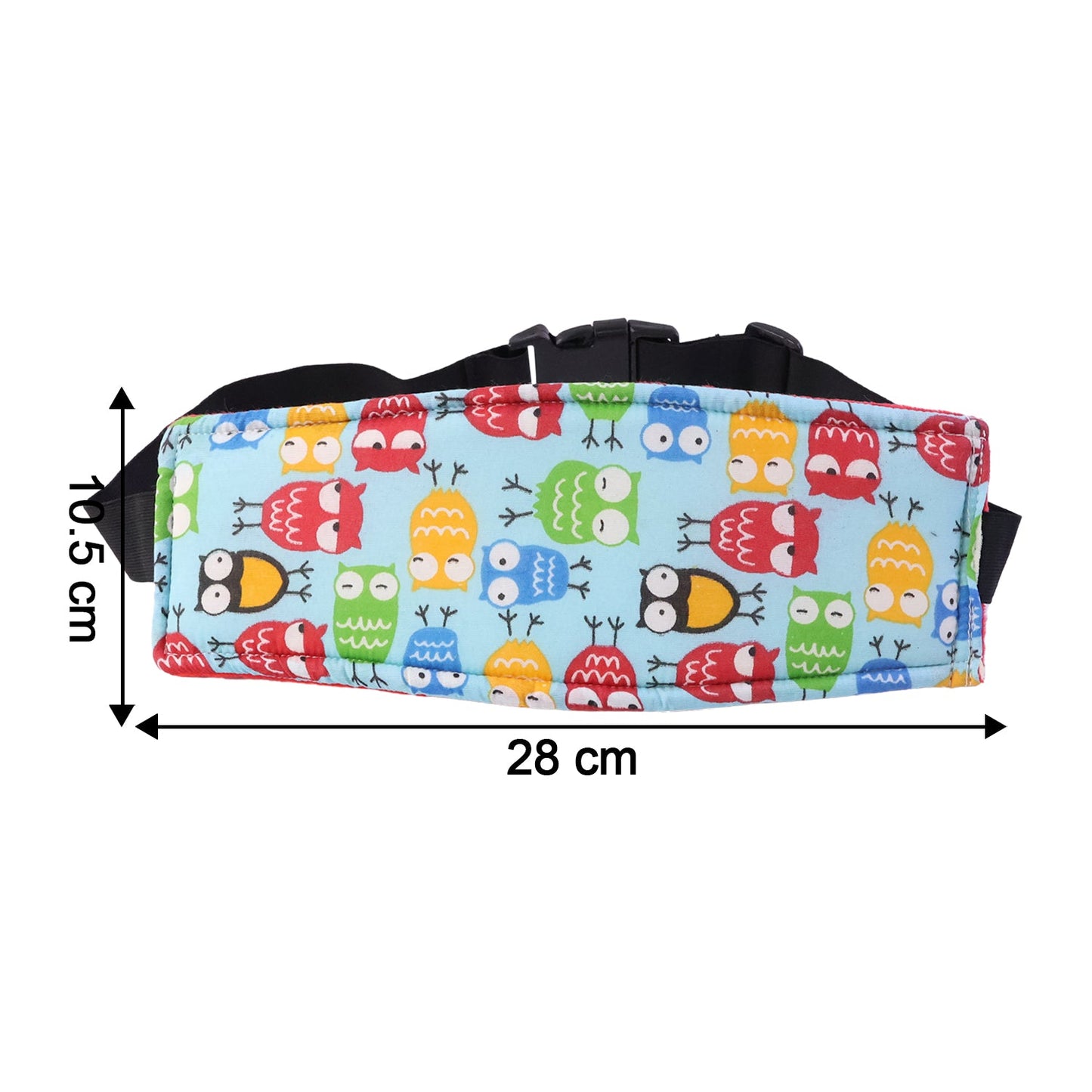 Baby Car Seat Head Support Strap – Adjustable Padded Comfort