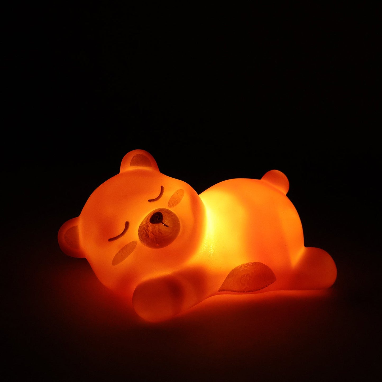 Sleeping Bear LED Night Light – Cute Silicone Kids Lamp