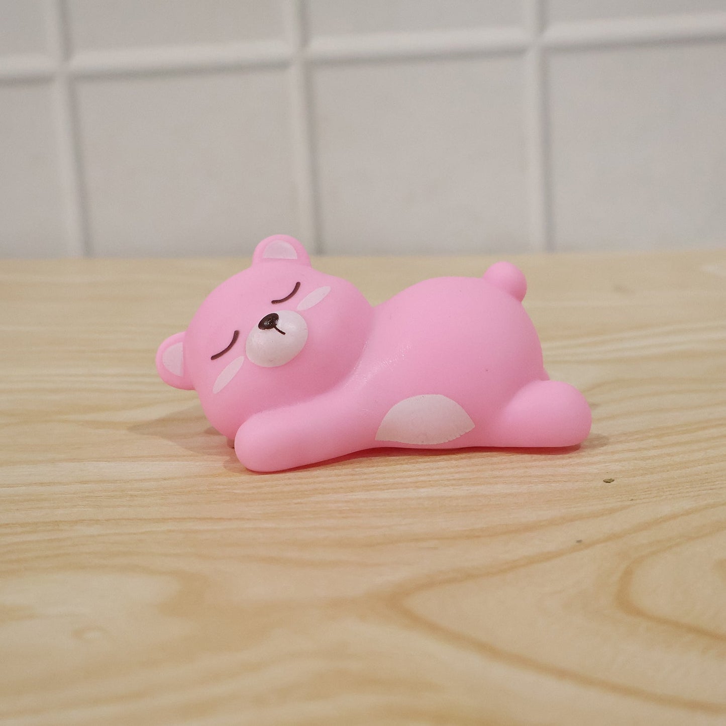 Sleeping Bear LED Night Light – Cute Silicone Kids Lamp