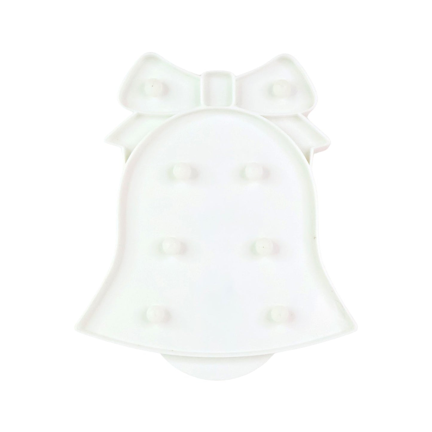LED Bell Shaped Night Light – Warm, Battery Operated Glow