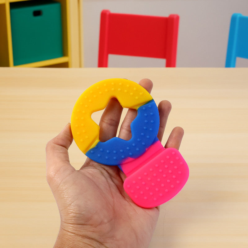 Baby Silicone Teether – Soft, Safe, Colorful Relief Toy