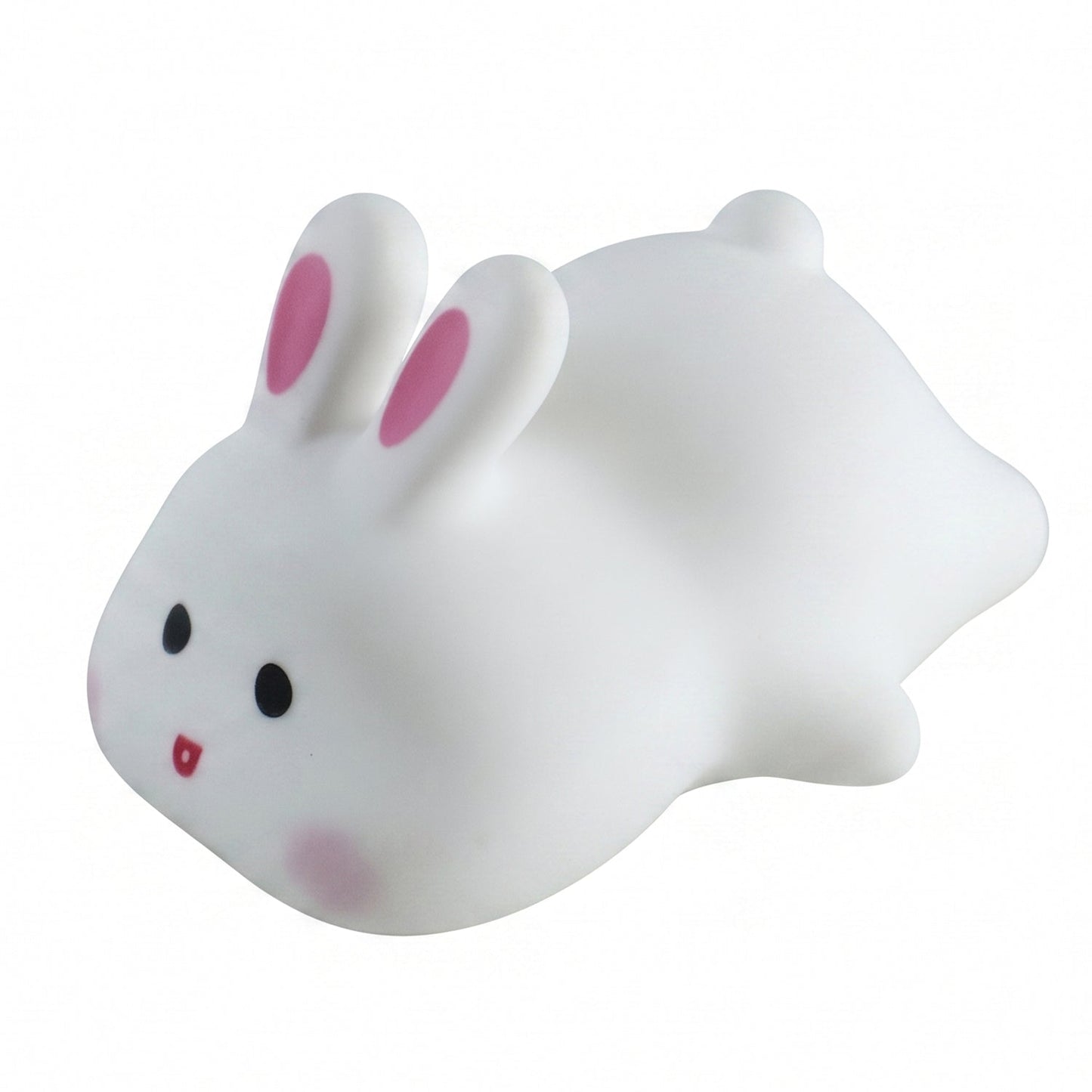 Rabbit LED Night Light, Cute Silicone Bunny Bedside Lamp for Kids (1 Pc)