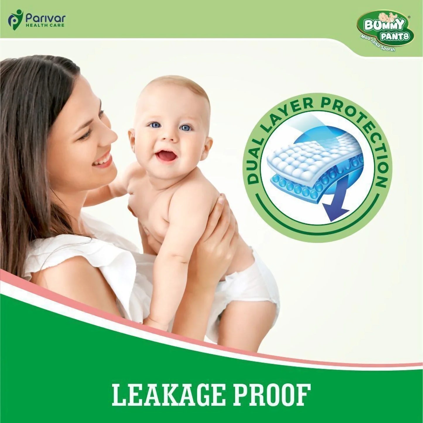 Baby Diaper Pants – Leakproof & Rash-Free Comfort for Active Babies