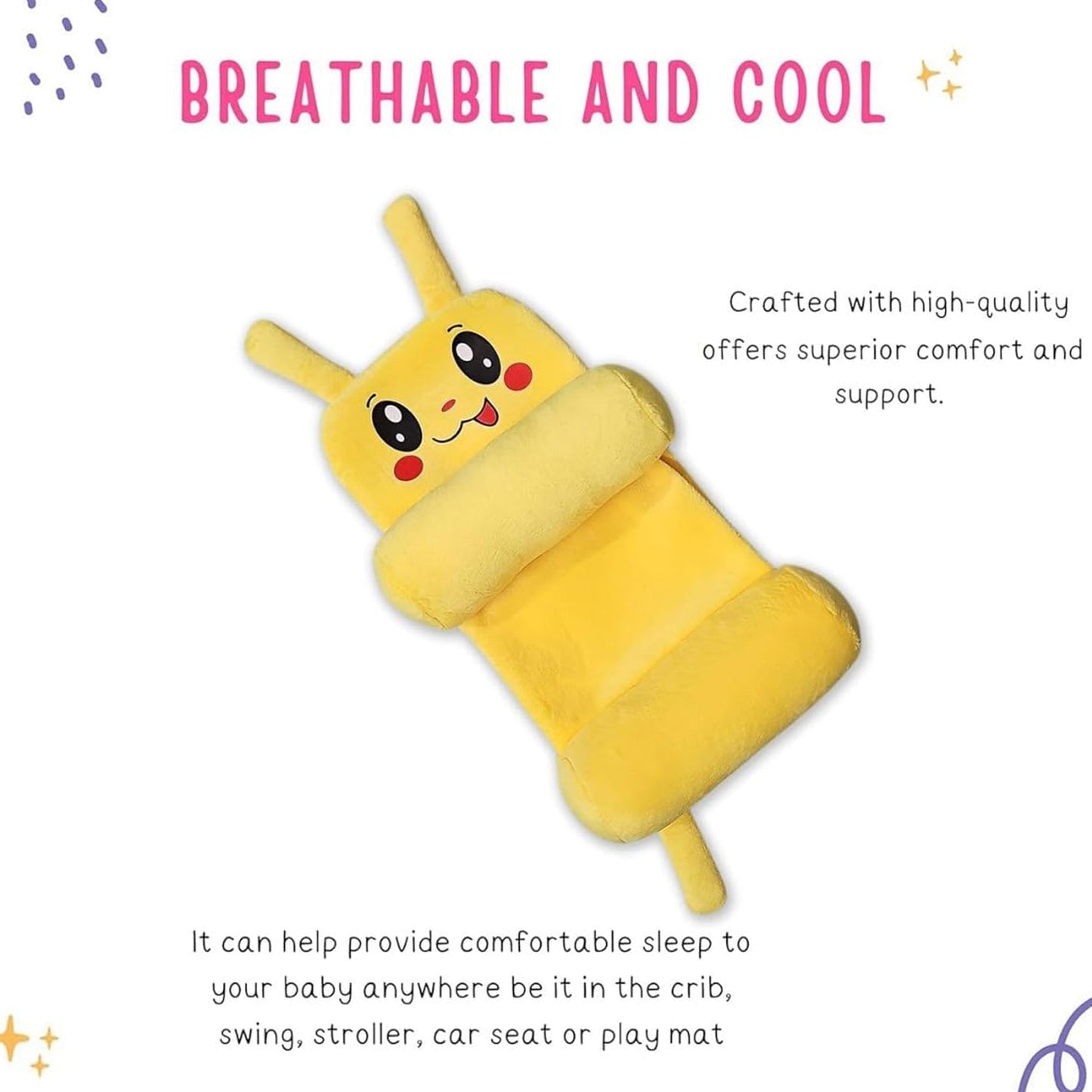 Baby Sliding Pillow – Soft Support for Comfortable Sleep