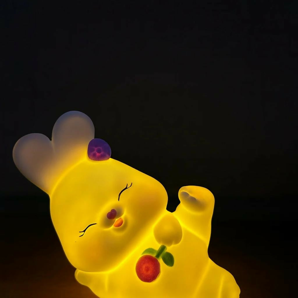 Cute Bunny LED Night Lamp – Soft Glow for Kids Room & Desk
