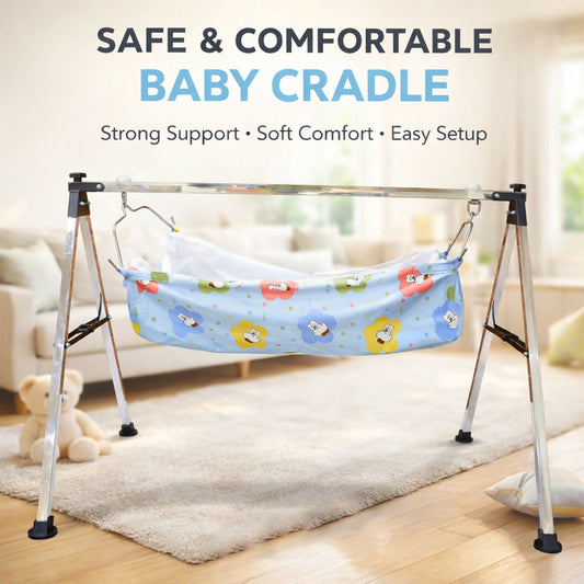 Baby Hammock Cradle – Soft, Portable & Safe for Newborns