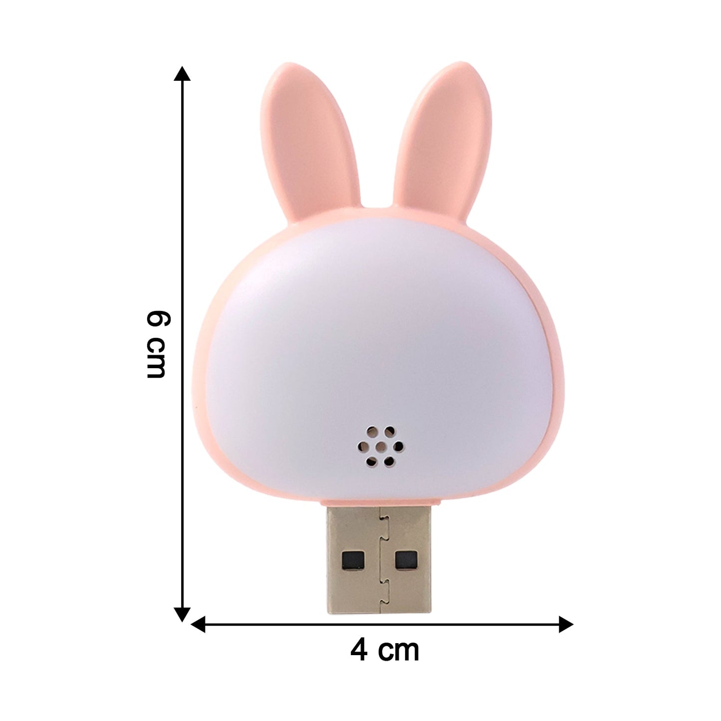 USB Rabbit Night Light – Voice-Activated Soft LED Glow
