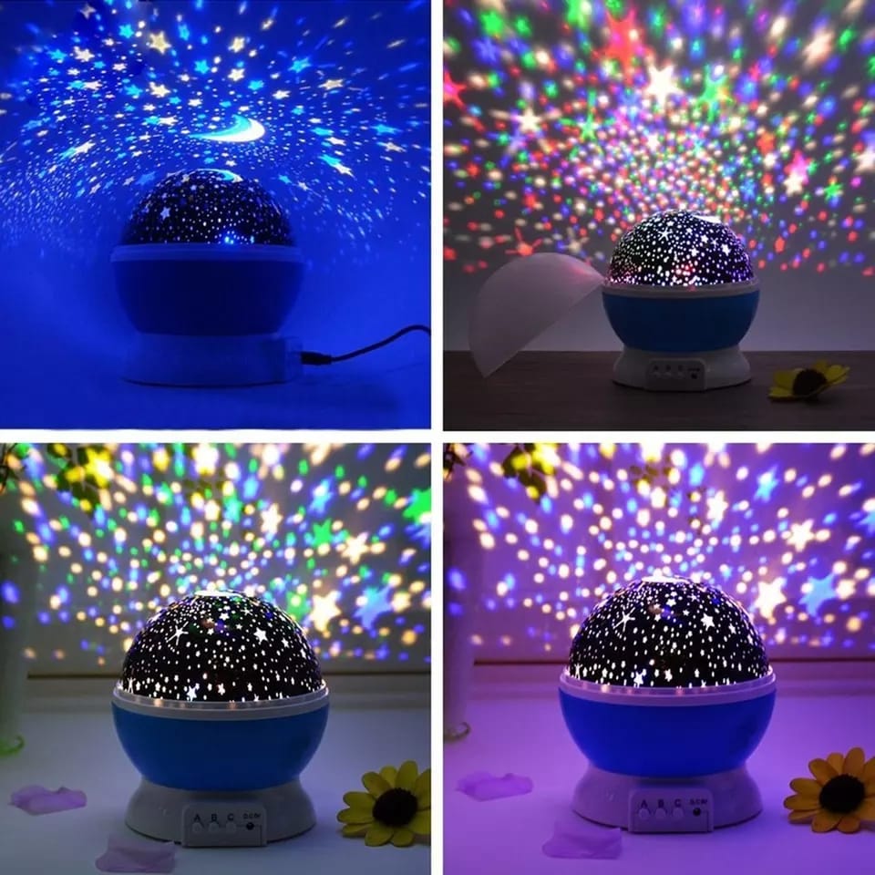 Star Projector Night Lamp – Rotating Colour Change | Indo Glow
