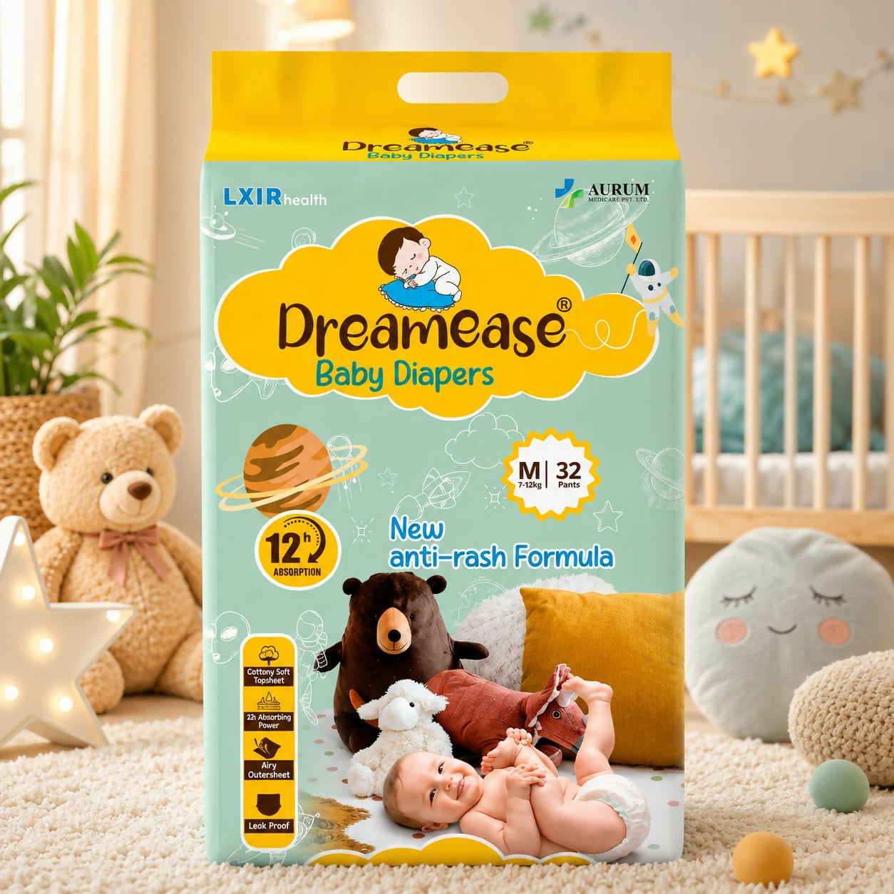 Baby Diaper Pants – Soft & Leakproof for All-Day Comfort