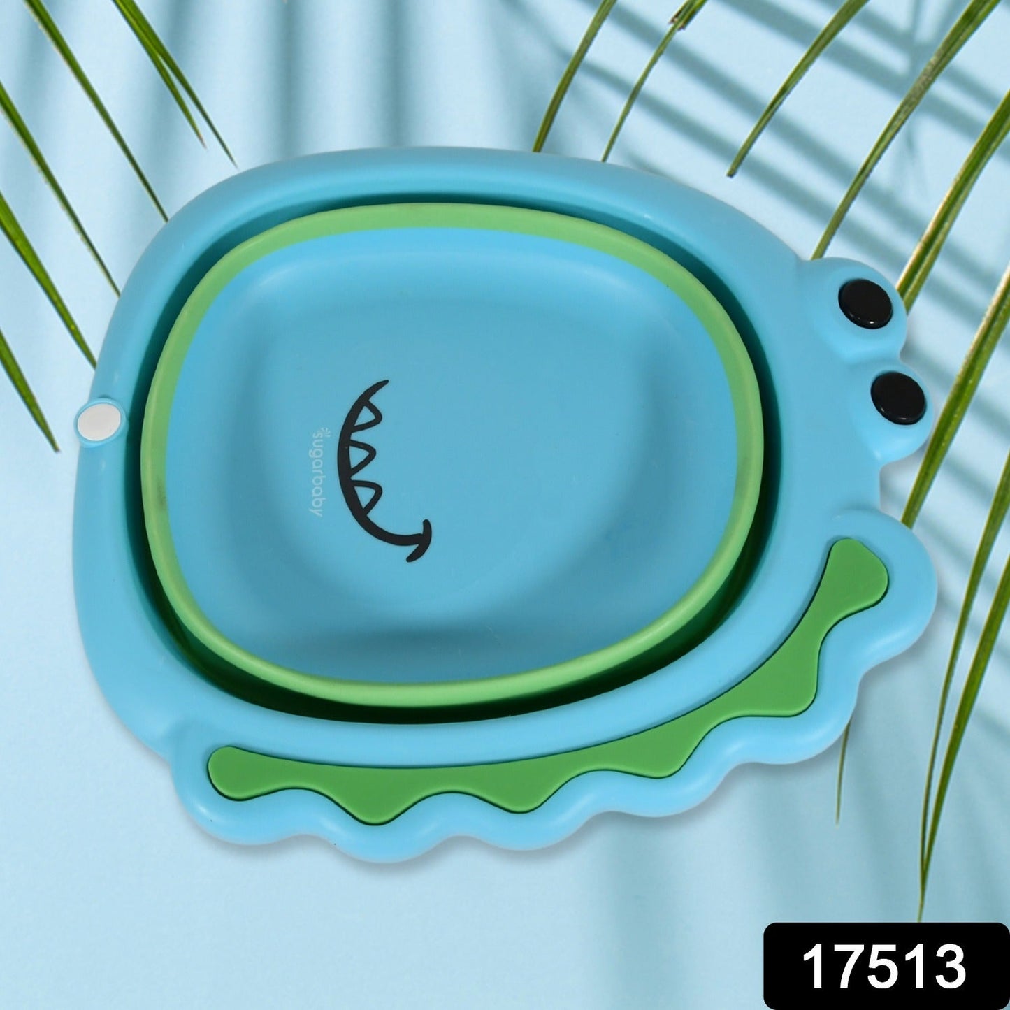 Foldable Baby Wash Basin – Space-Saving Frog Design | Bath Verse
