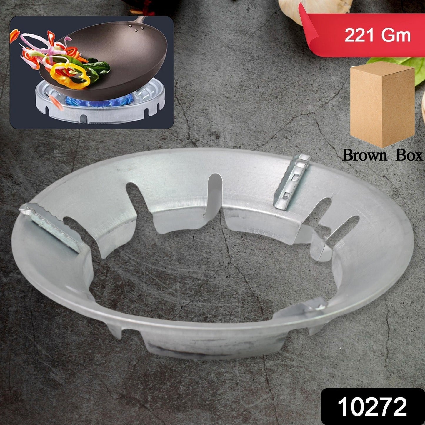 Gas Stove Burner Stand – Fireproof, Energy-Saving Pot Support | Fixorix