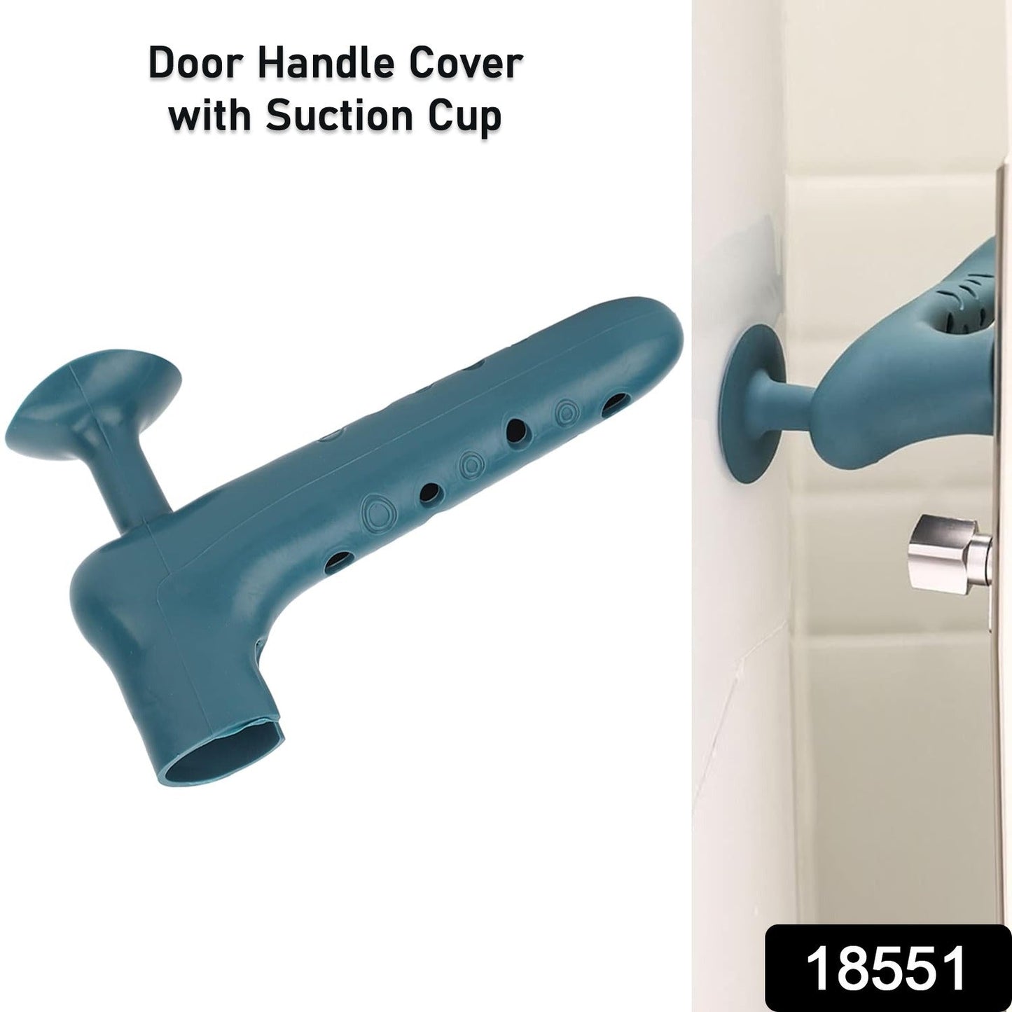 Silicone Door Handle Cover – Quiet & Anti-Static Protection | Safelix