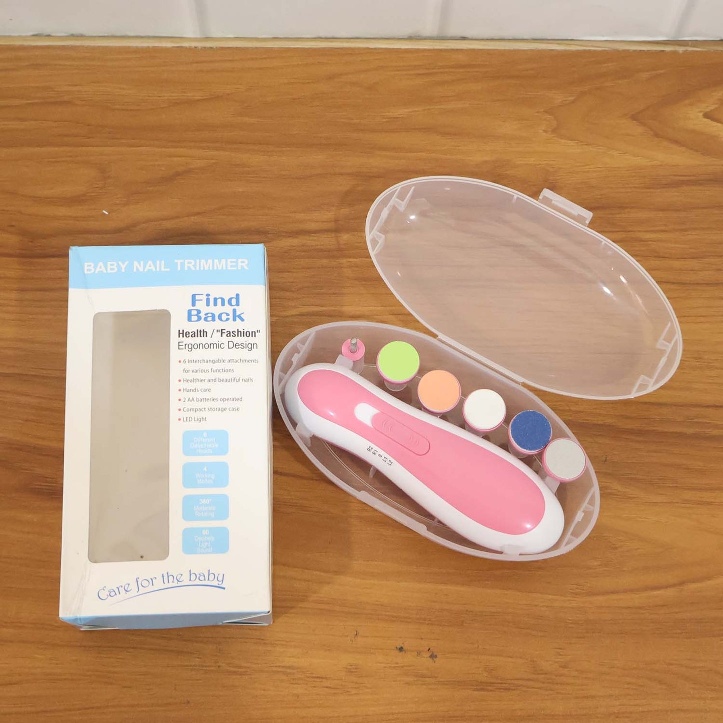 Electric Baby Nail Trimmer – Gentle 6-in-1 Care | Babyova