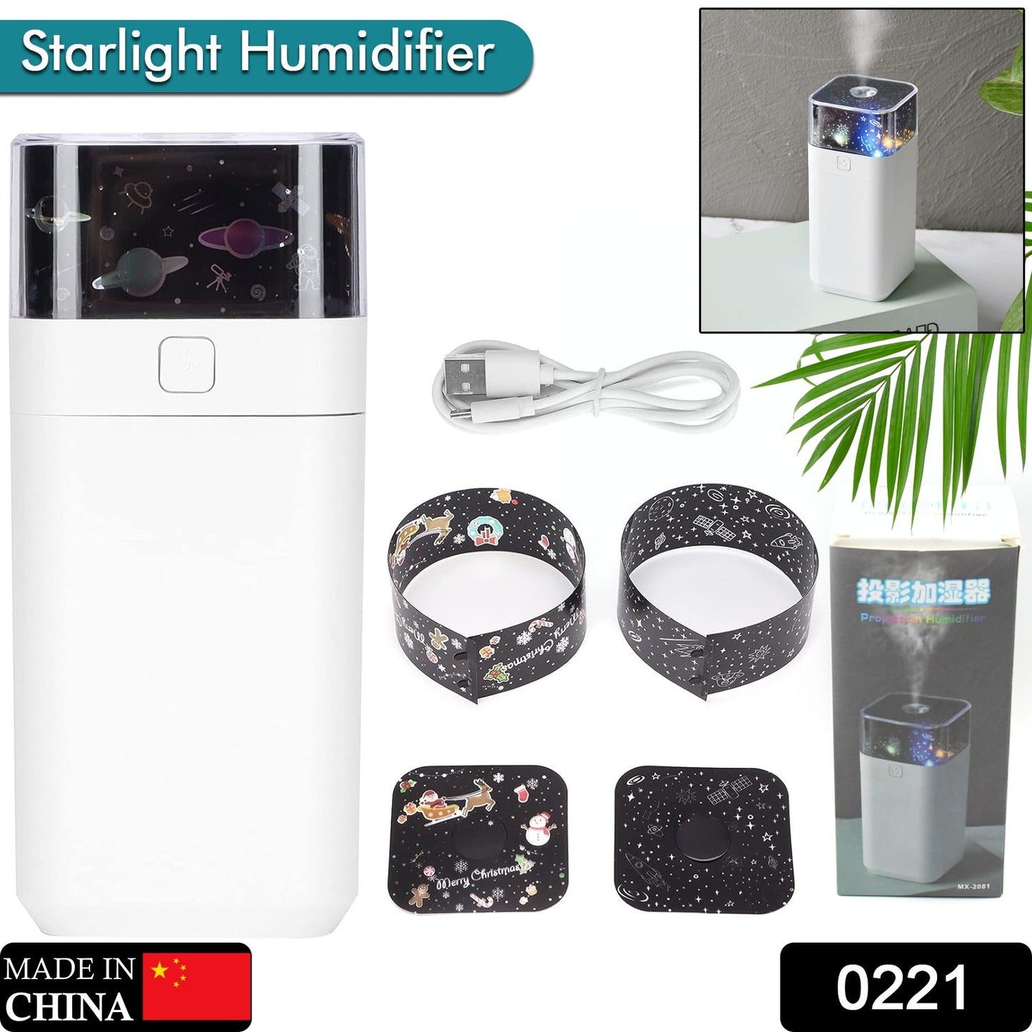 Star Night Light Projector – Humidifier for Kids Room | TinyTrendy