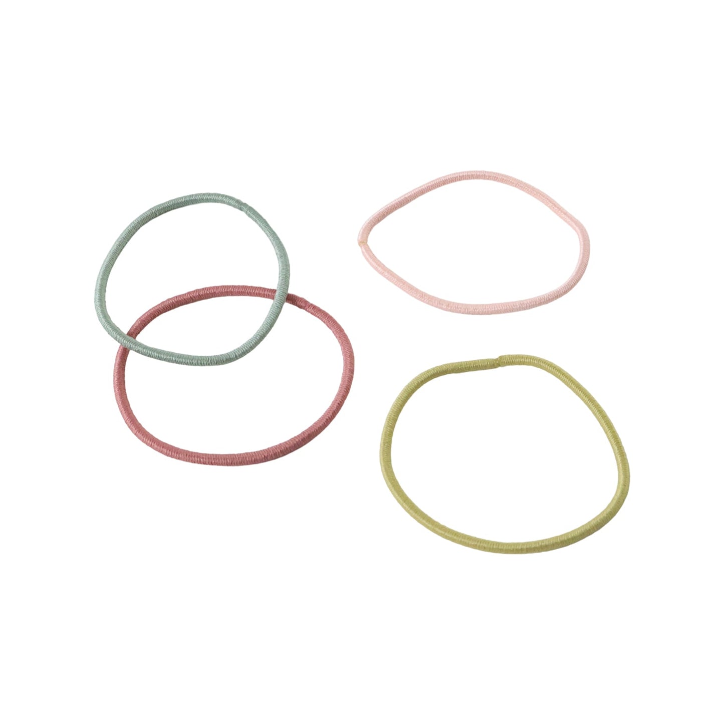 Elastic Hair Bands – Soft & Strong Grip for All Hair Types (40 Pc)