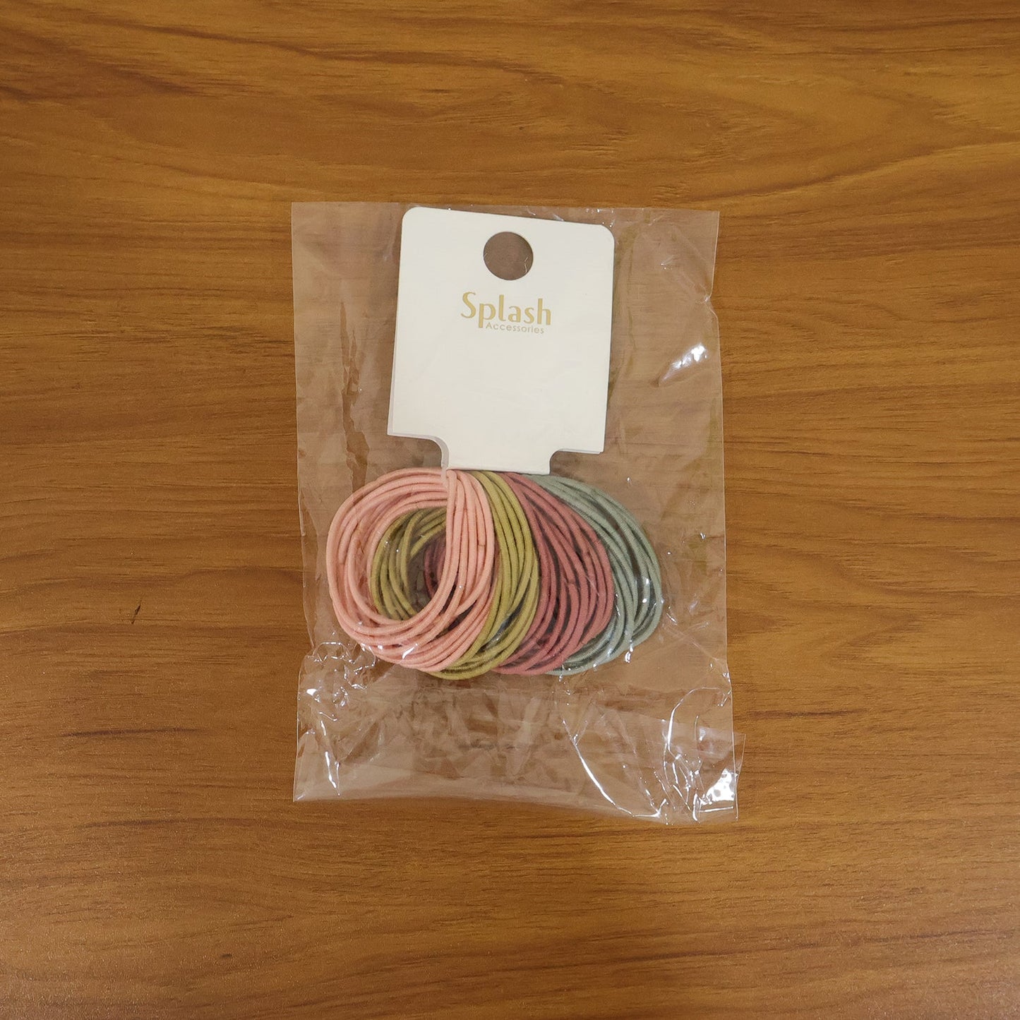 Elastic Hair Bands – Soft & Strong Grip for All Hair Types (40 Pc)