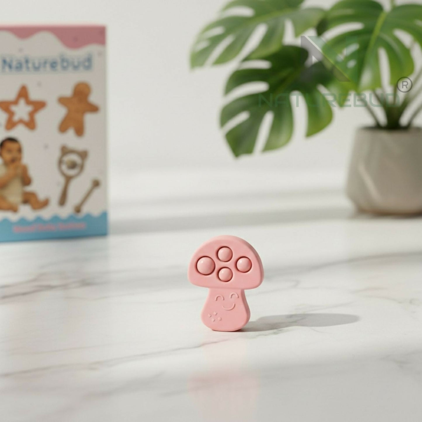 Baby Teether – Tree Shaped Silicone Popping Toy for Teething Relief