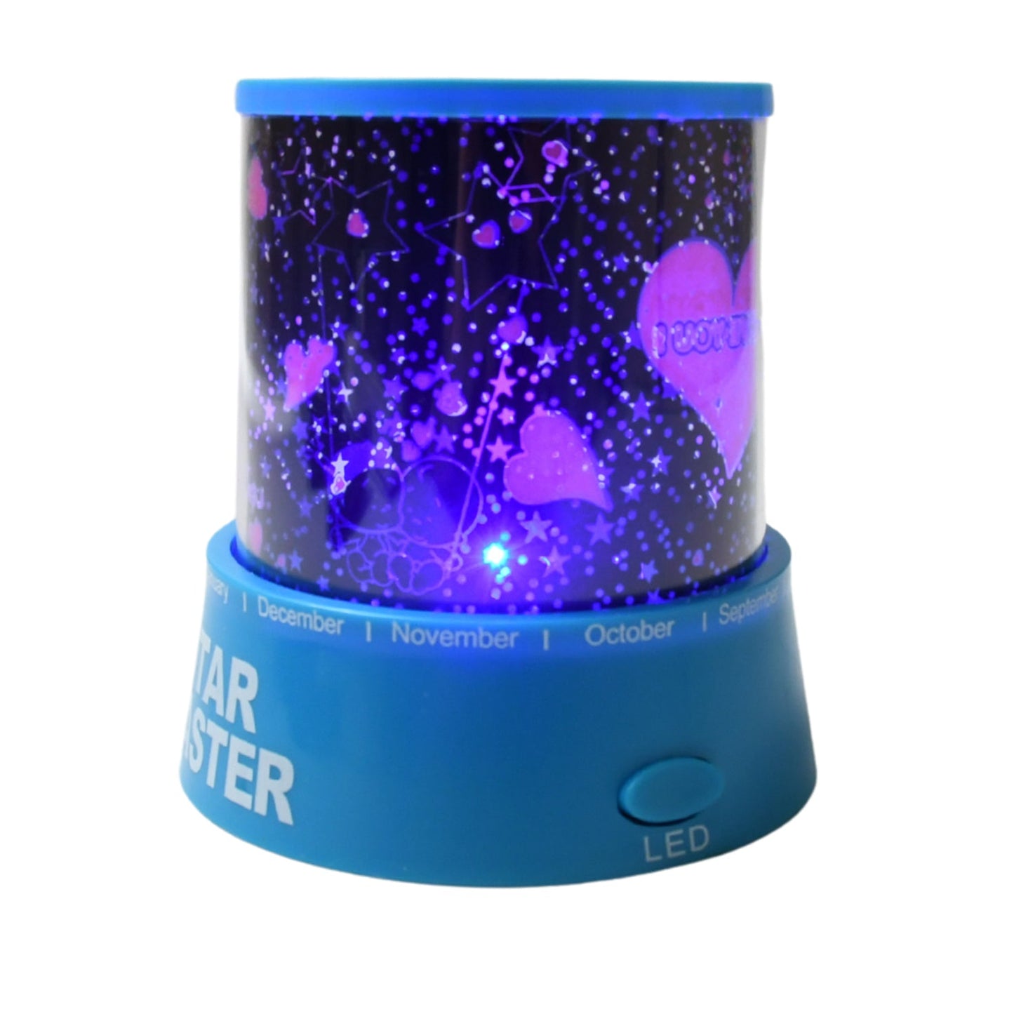 Star Projector Night Light – Rotating LED Lamp with Music | DeoDap