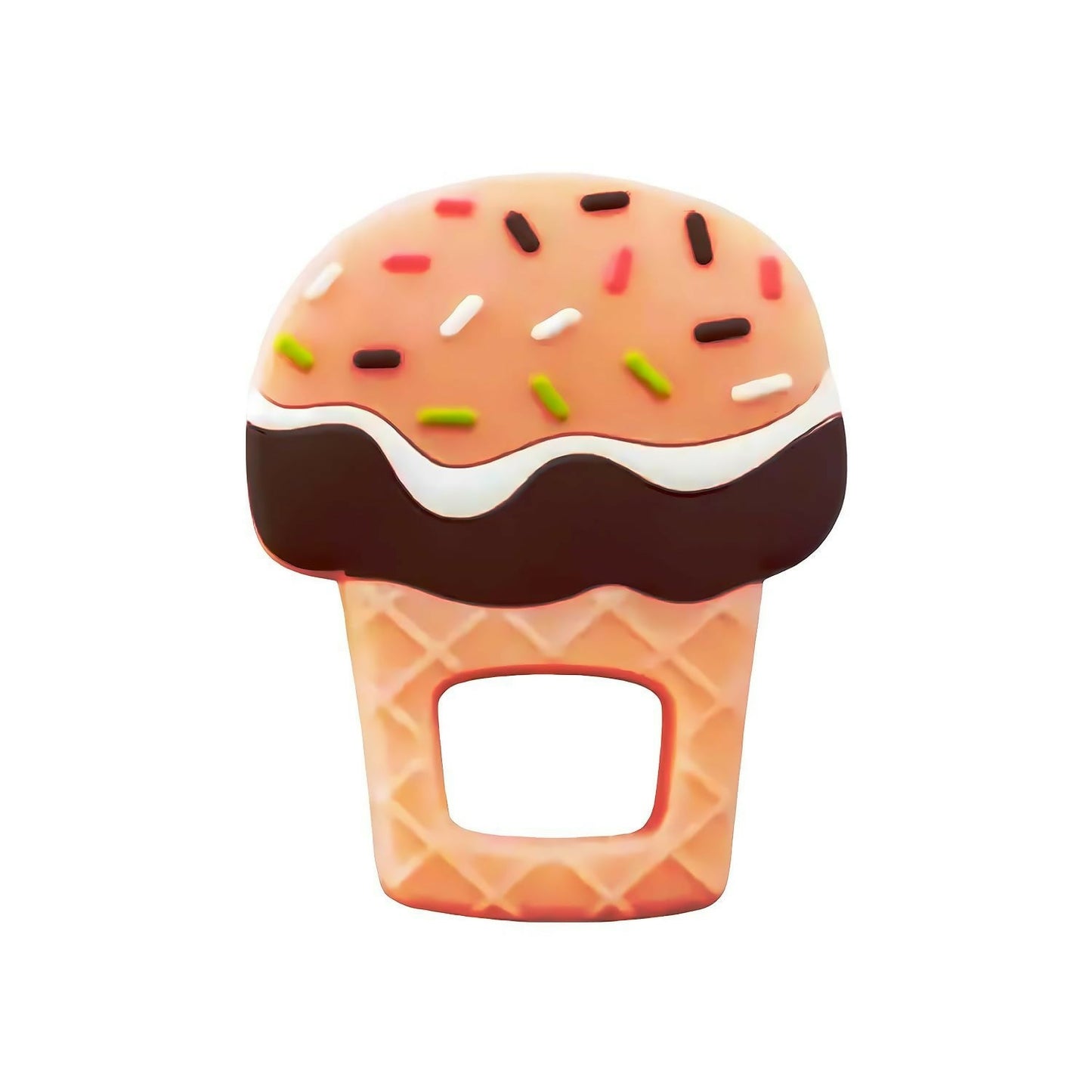 Silicone Baby Teether – Ice Cream Shape for Soothing Gums