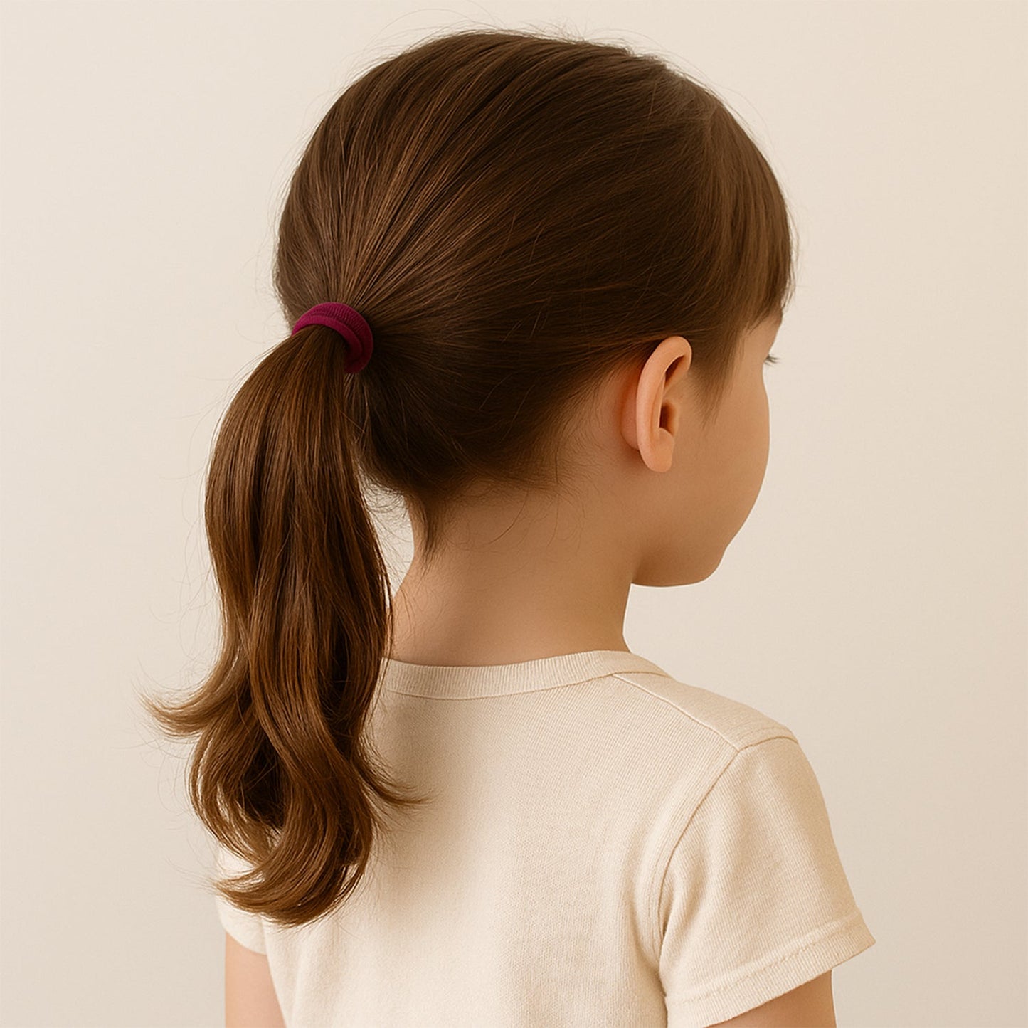 Small Hairbands – Multicolour Rubber Bands (Pack of 100) | Calm & Curl