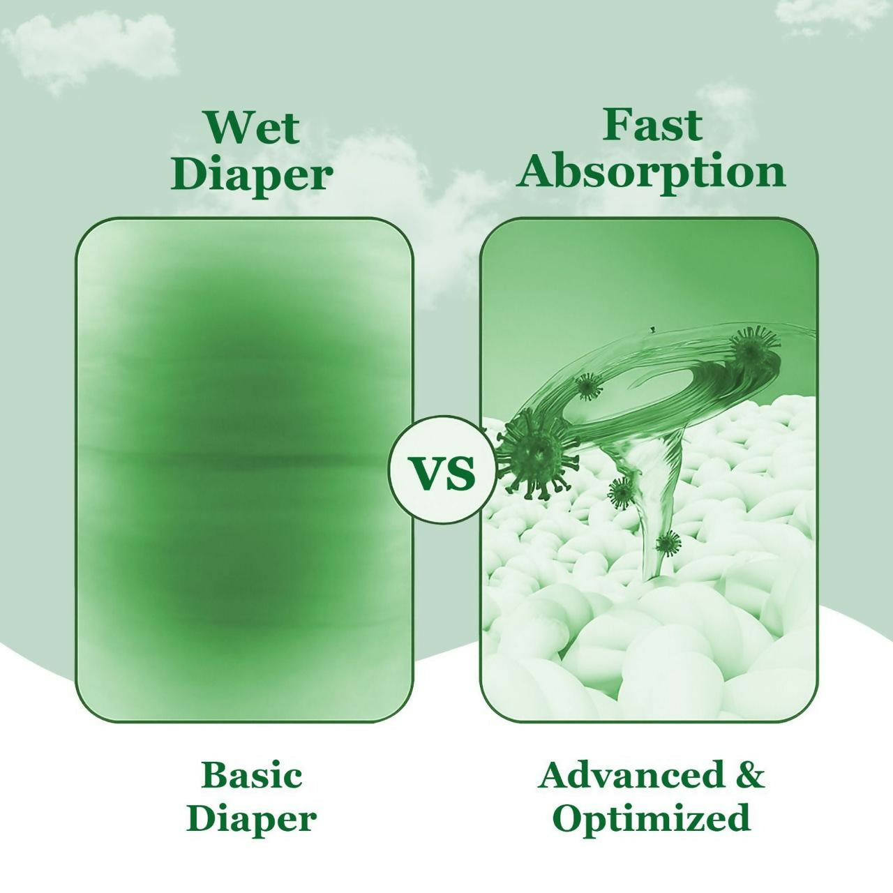 Baby Diaper Pants – Leakproof & Rash-Free Comfort for Active Babies