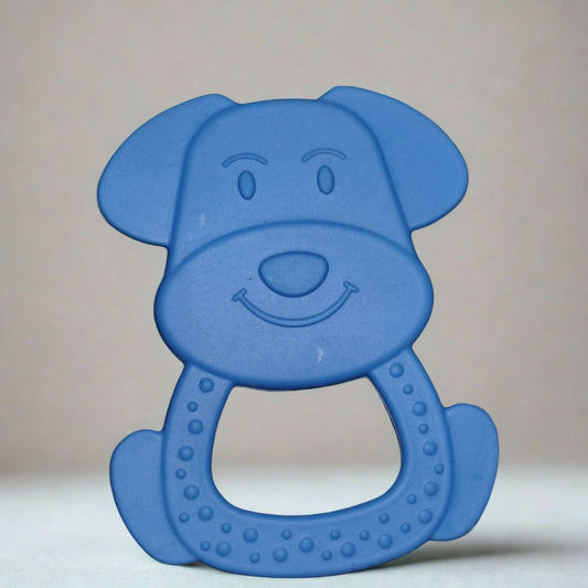Silicone Baby Teether – Safe, Flexible Dog-Shape Design