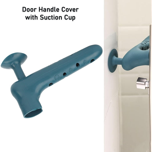 Silicone Door Handle Cover – Quiet & Anti-Static Protection | Safelix